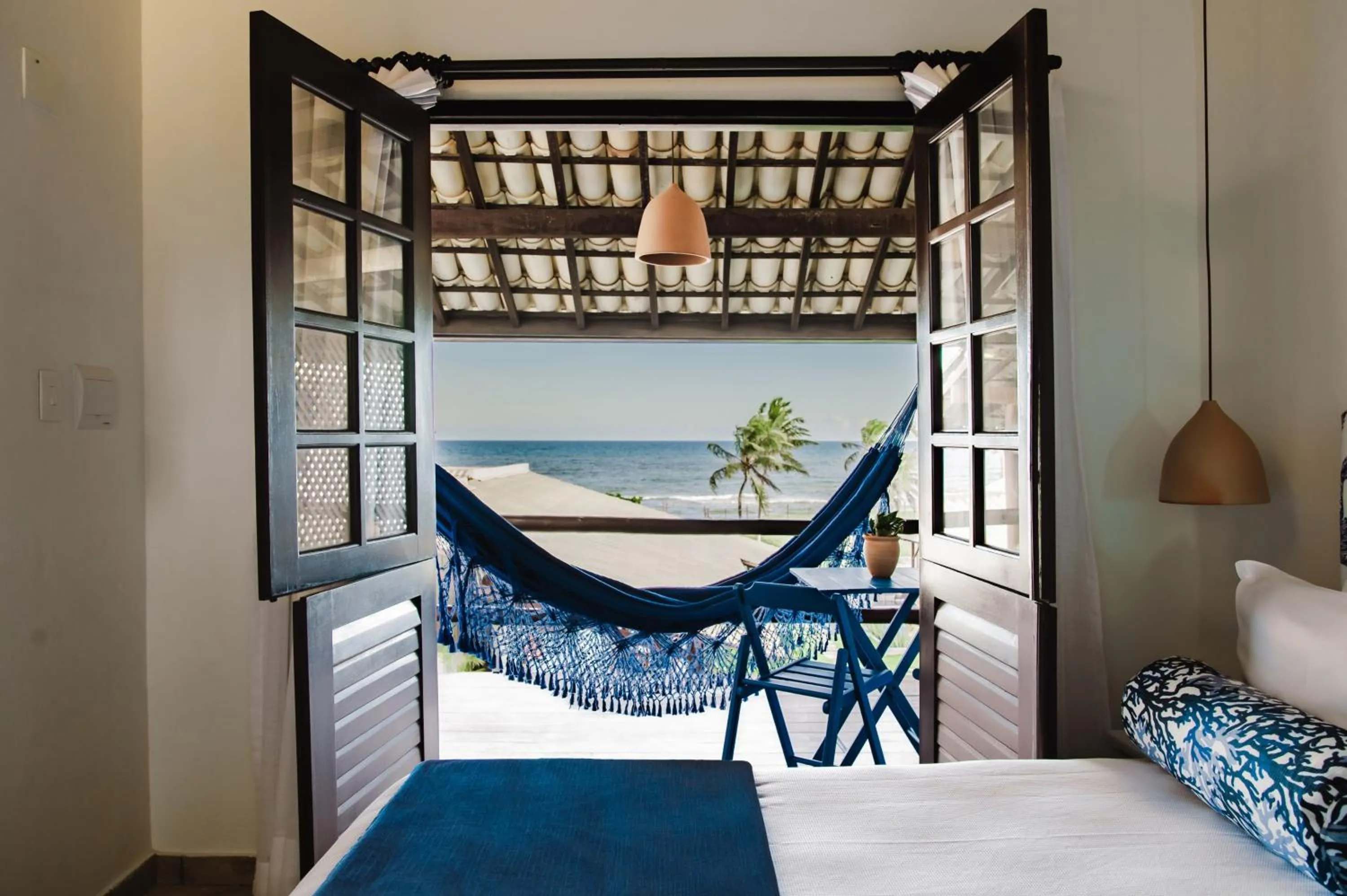 View (from property/room), Bed in Pousada Aldeola by Slaviero Hotéis