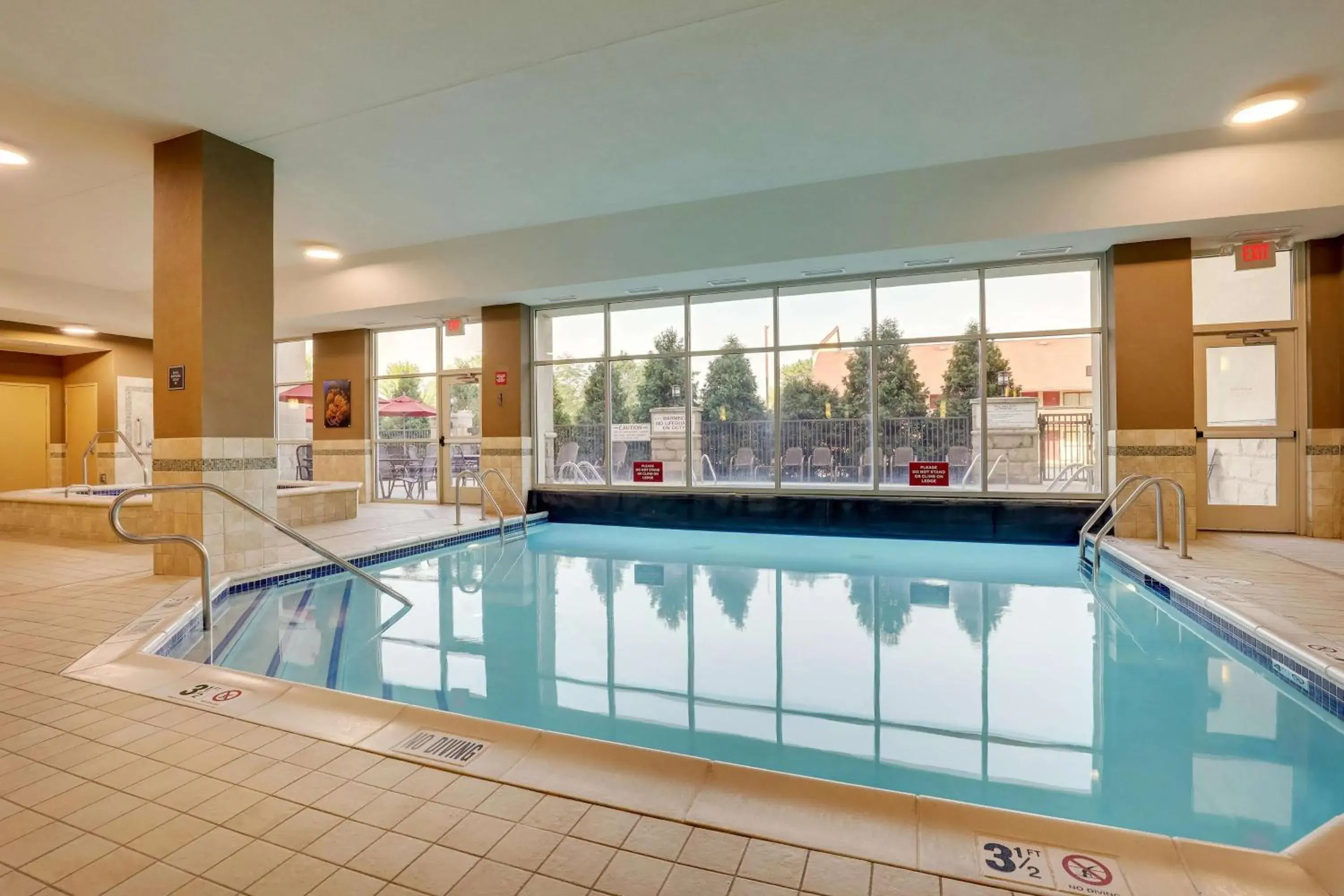 Pool view in Drury Inn & Suites Grand Rapids Pool view in Drury Inn & Suites Grand Rapids