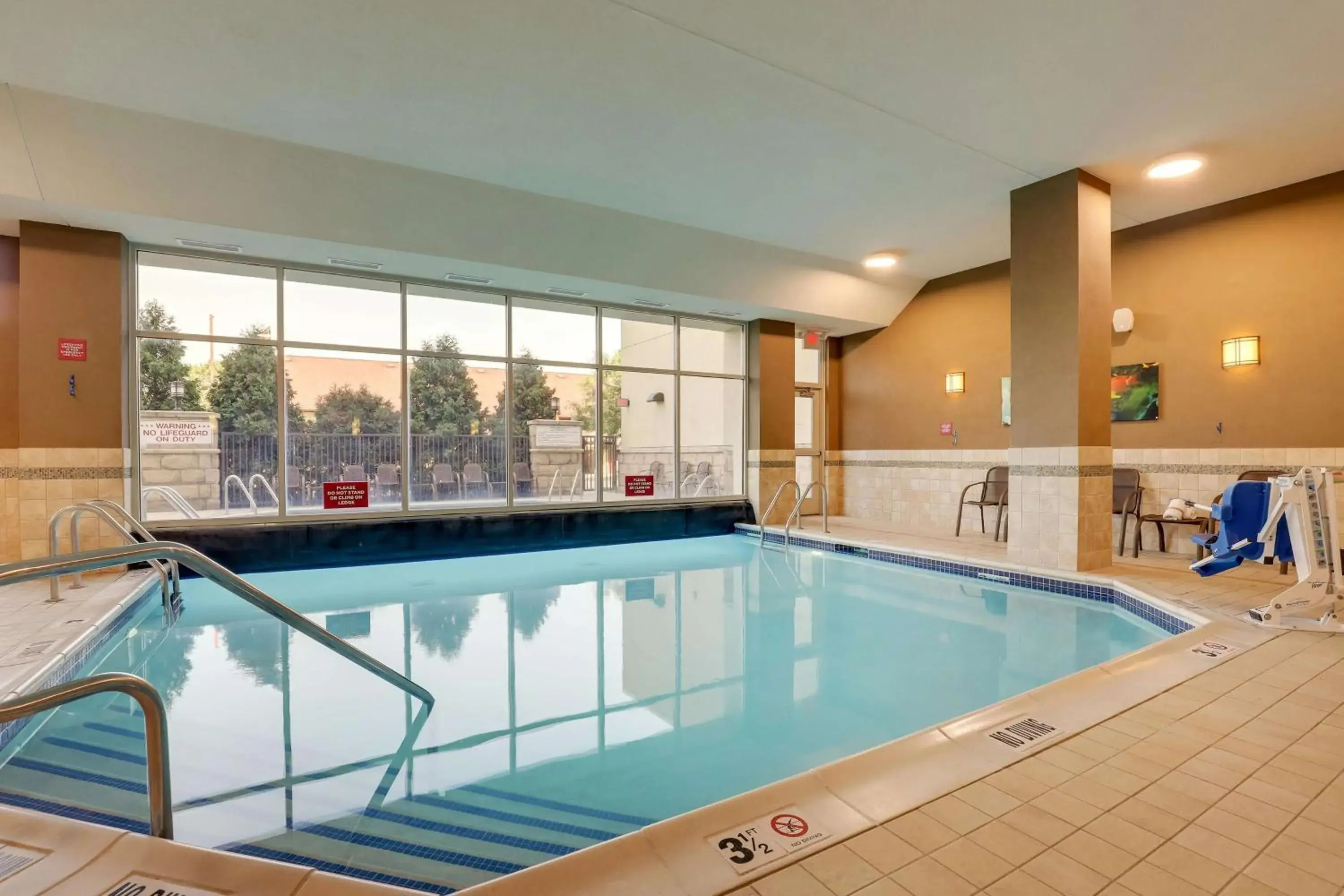 Pool view in Drury Inn & Suites Grand Rapids Pool view in Drury Inn & Suites Grand Rapids