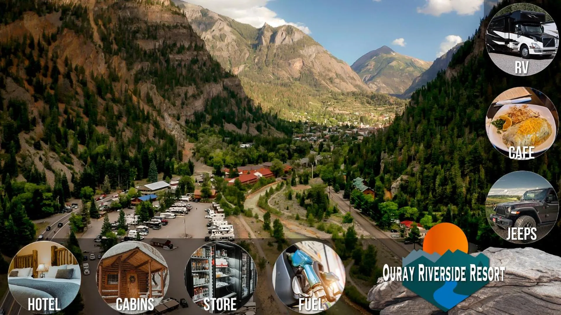 Ouray Riverside Resort - Inn & Cabins