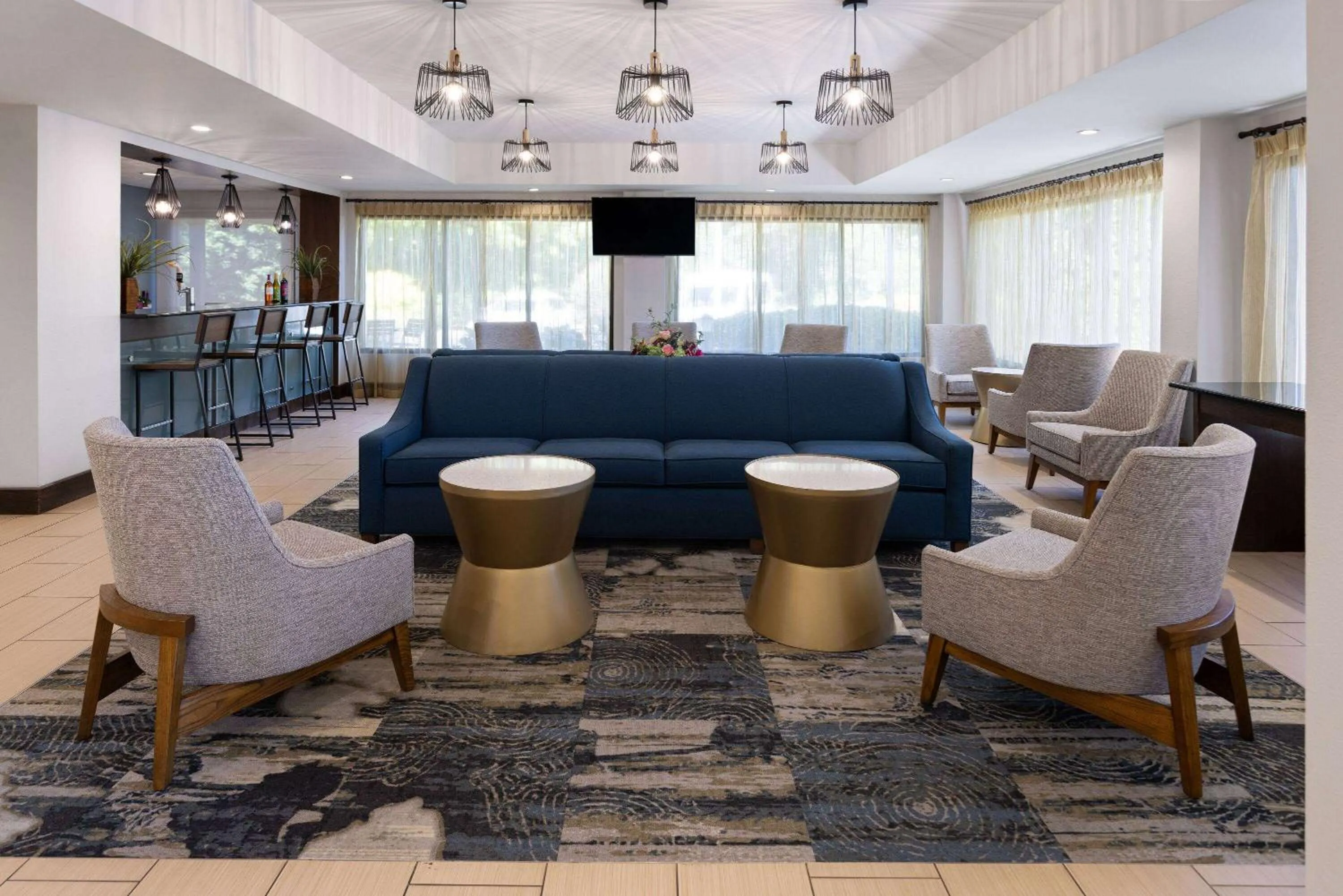 Lobby or reception in La Quinta by Wyndham LaGrange / I-85