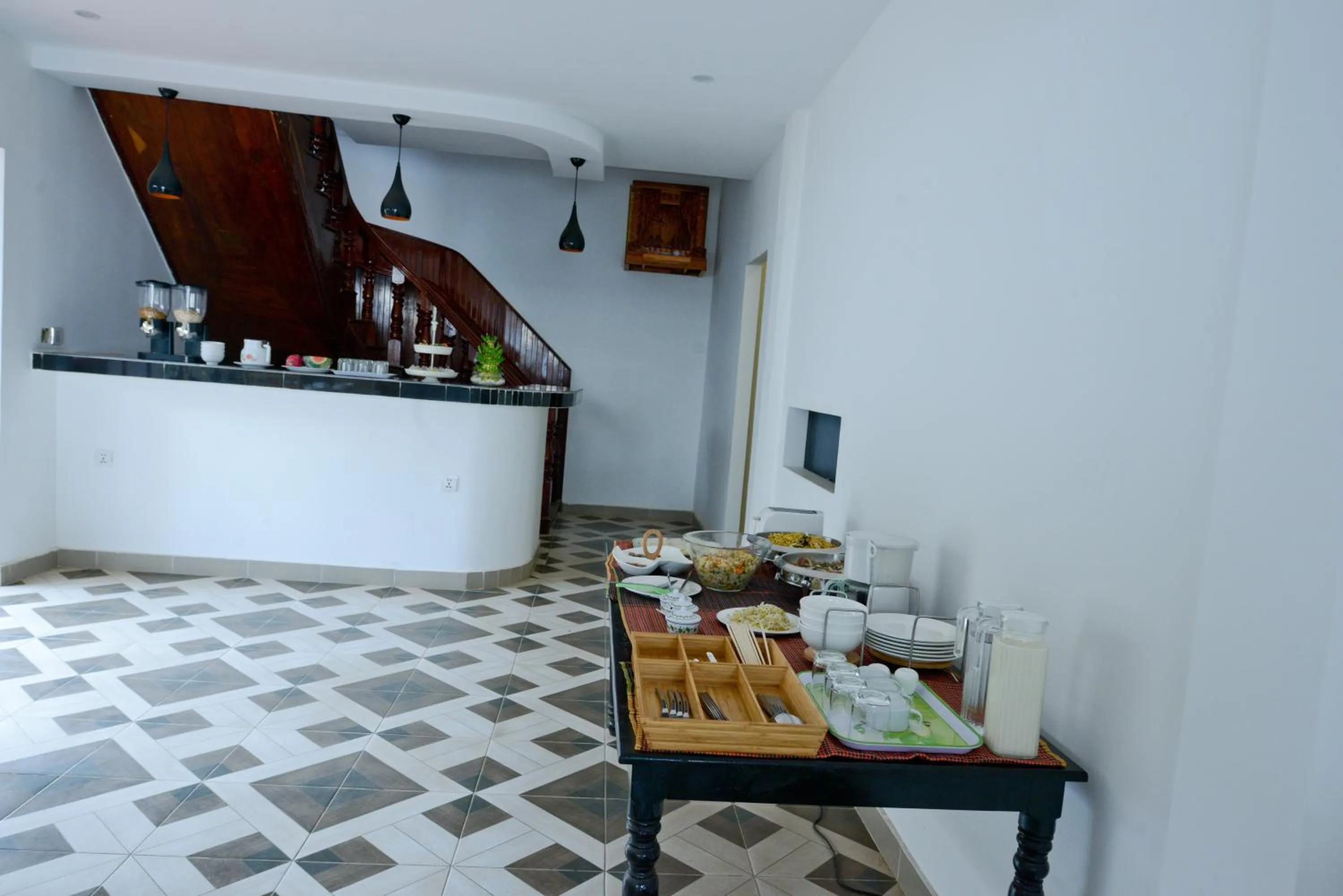 Buffet breakfast in Mowin Boutique Hotel & Residence