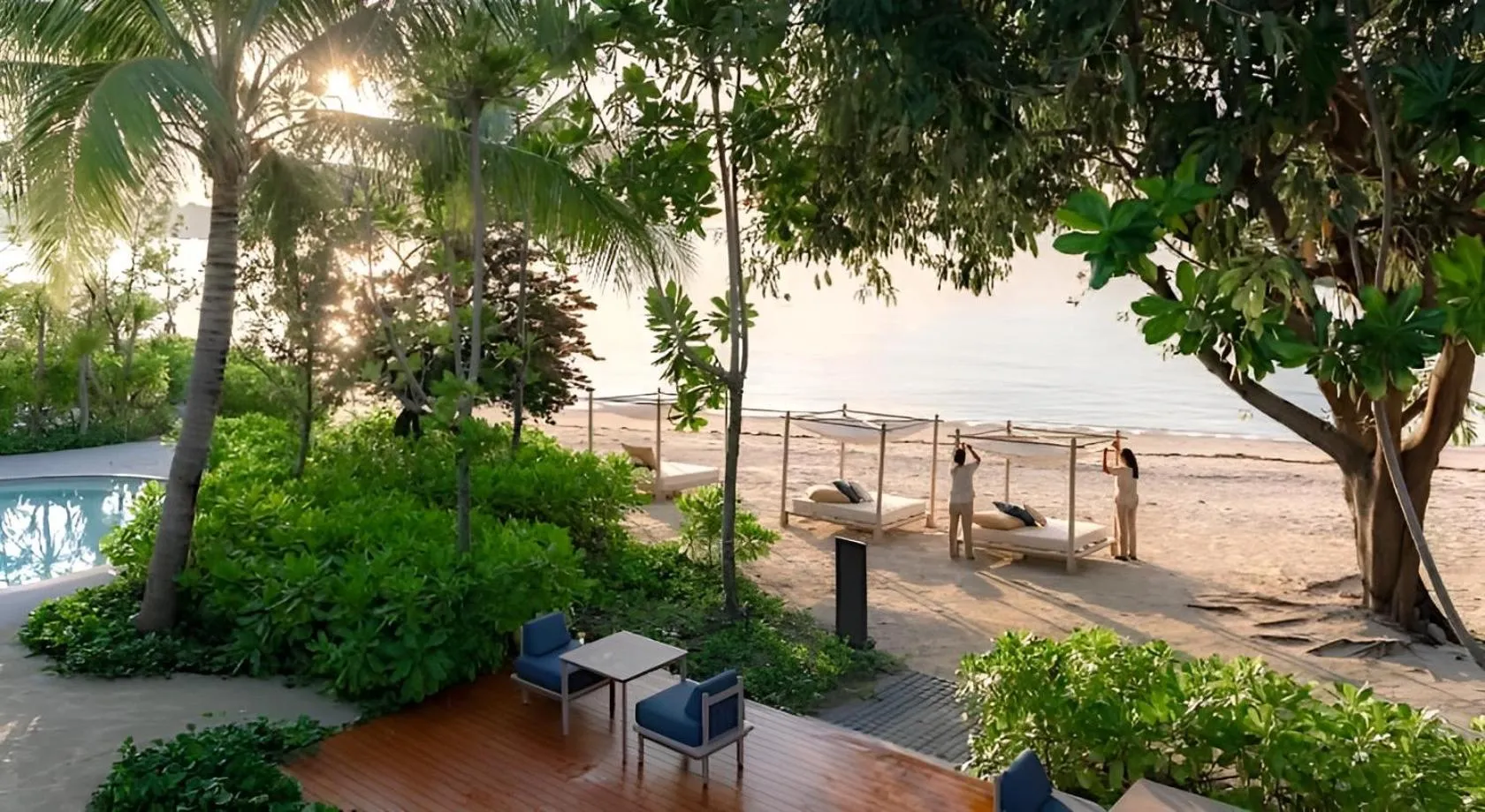 Beach in The Source Herbal Detox Retreat