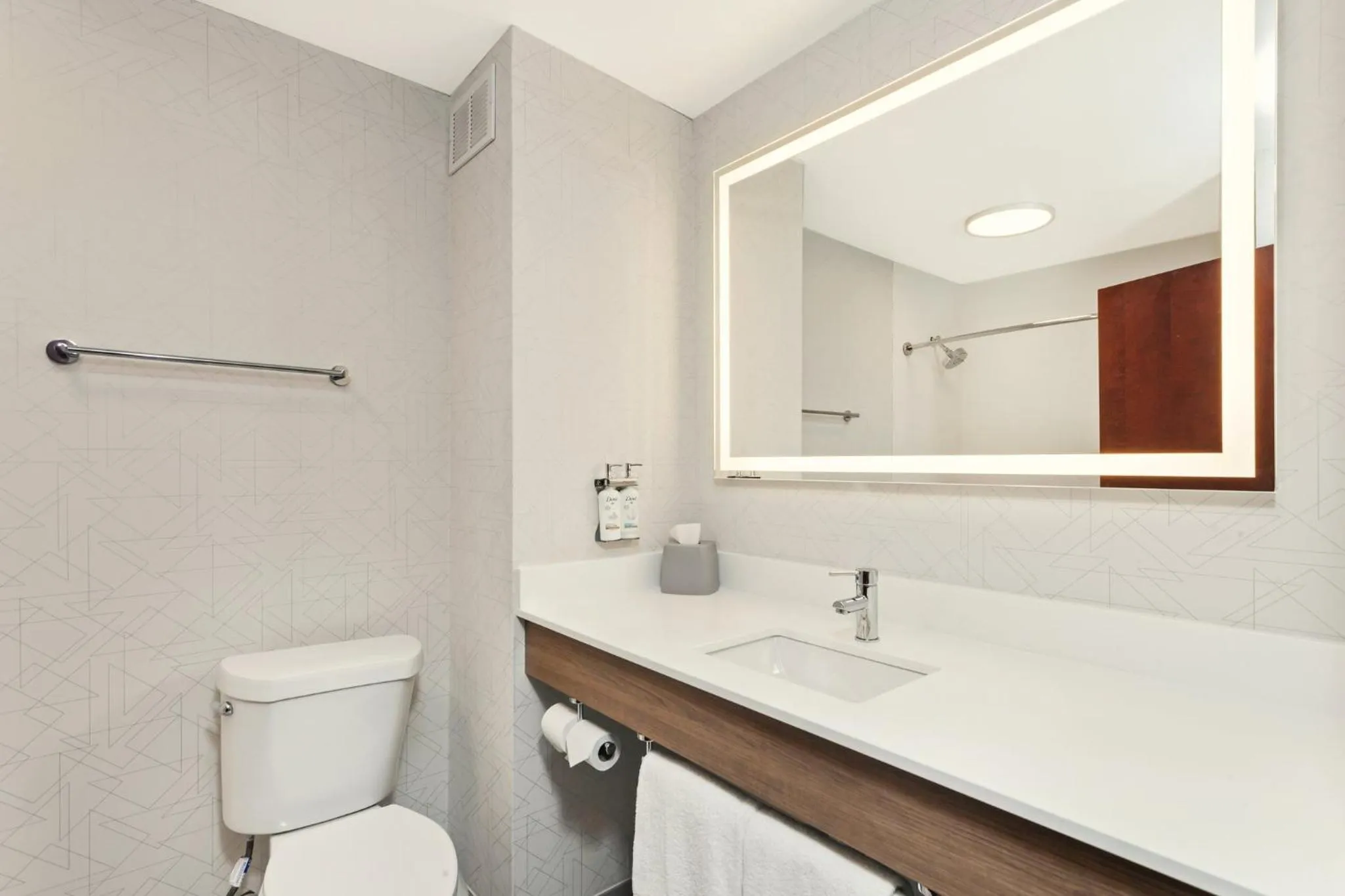 Bathroom in Holiday Inn Express Hotel & Suites Youngstown - North Lima/Boardman by IHG