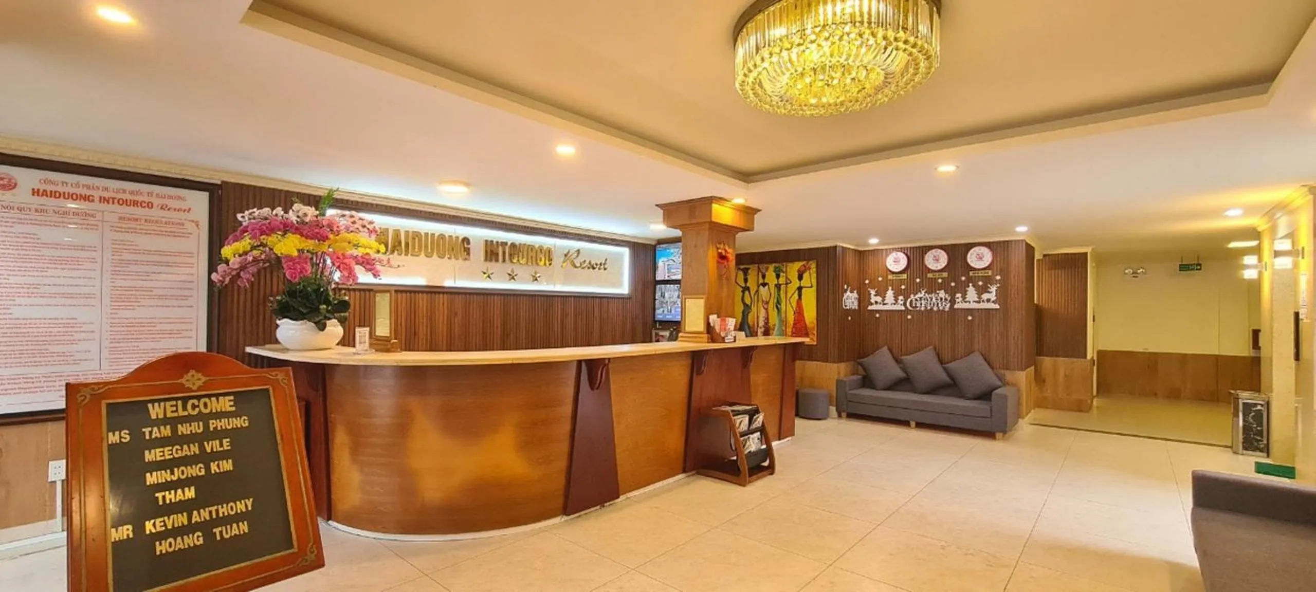 Lobby or reception in Hai Duong Intourco Resort, Vung Tau