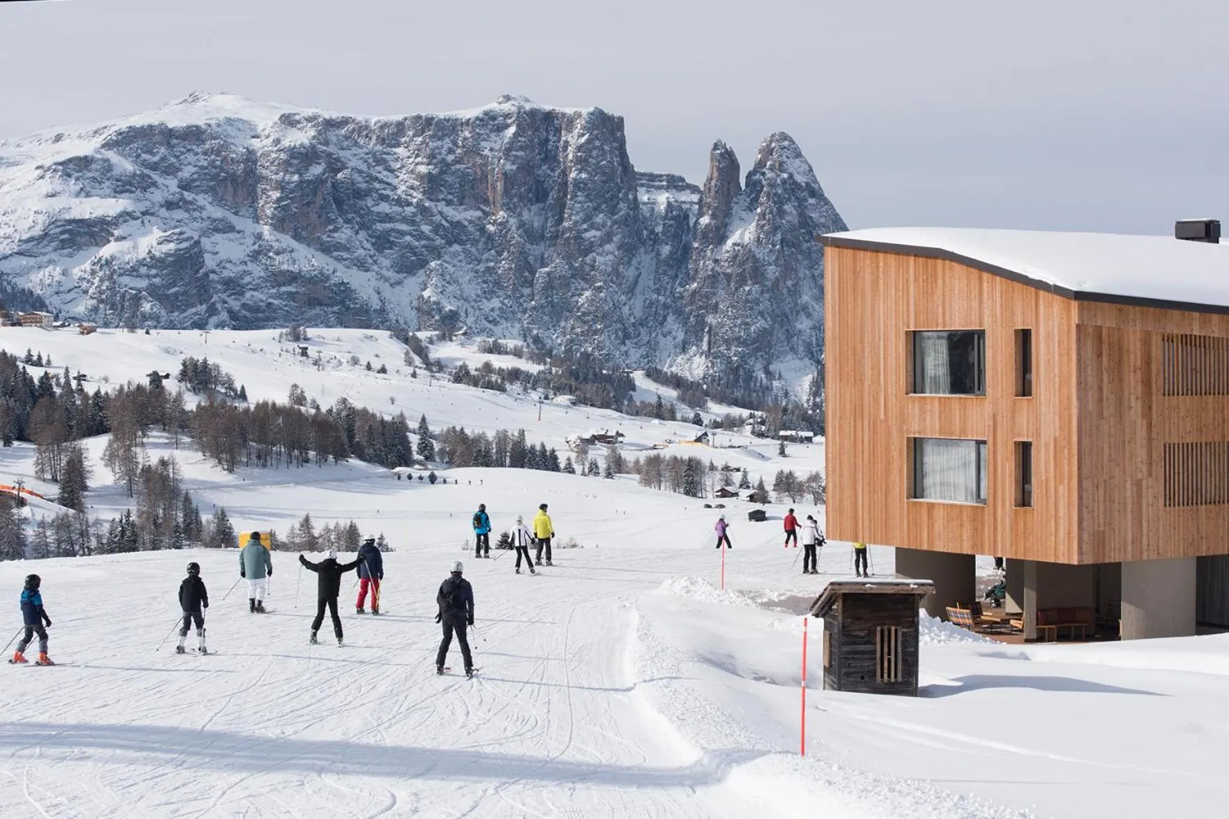 Skiing in ICARO Hotel