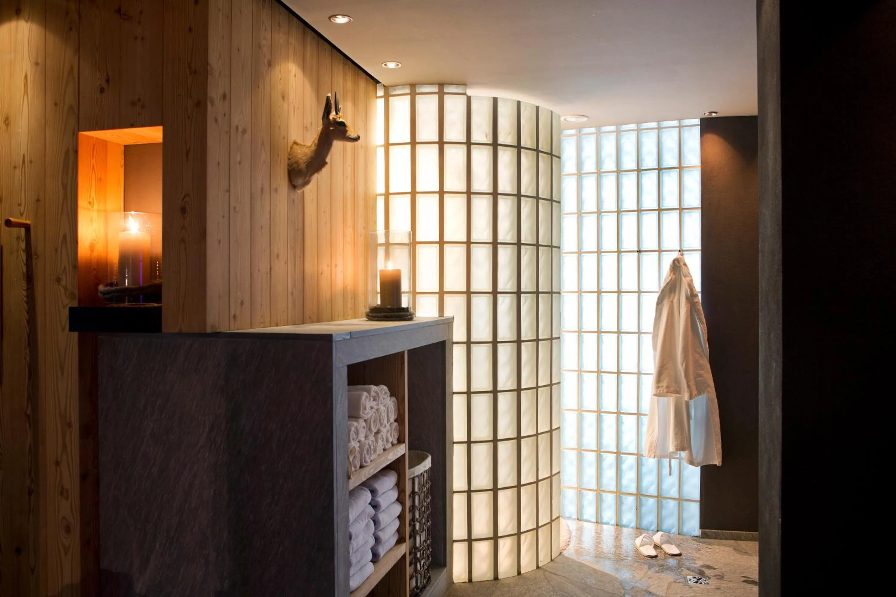 Sauna in ICARO Hotel
