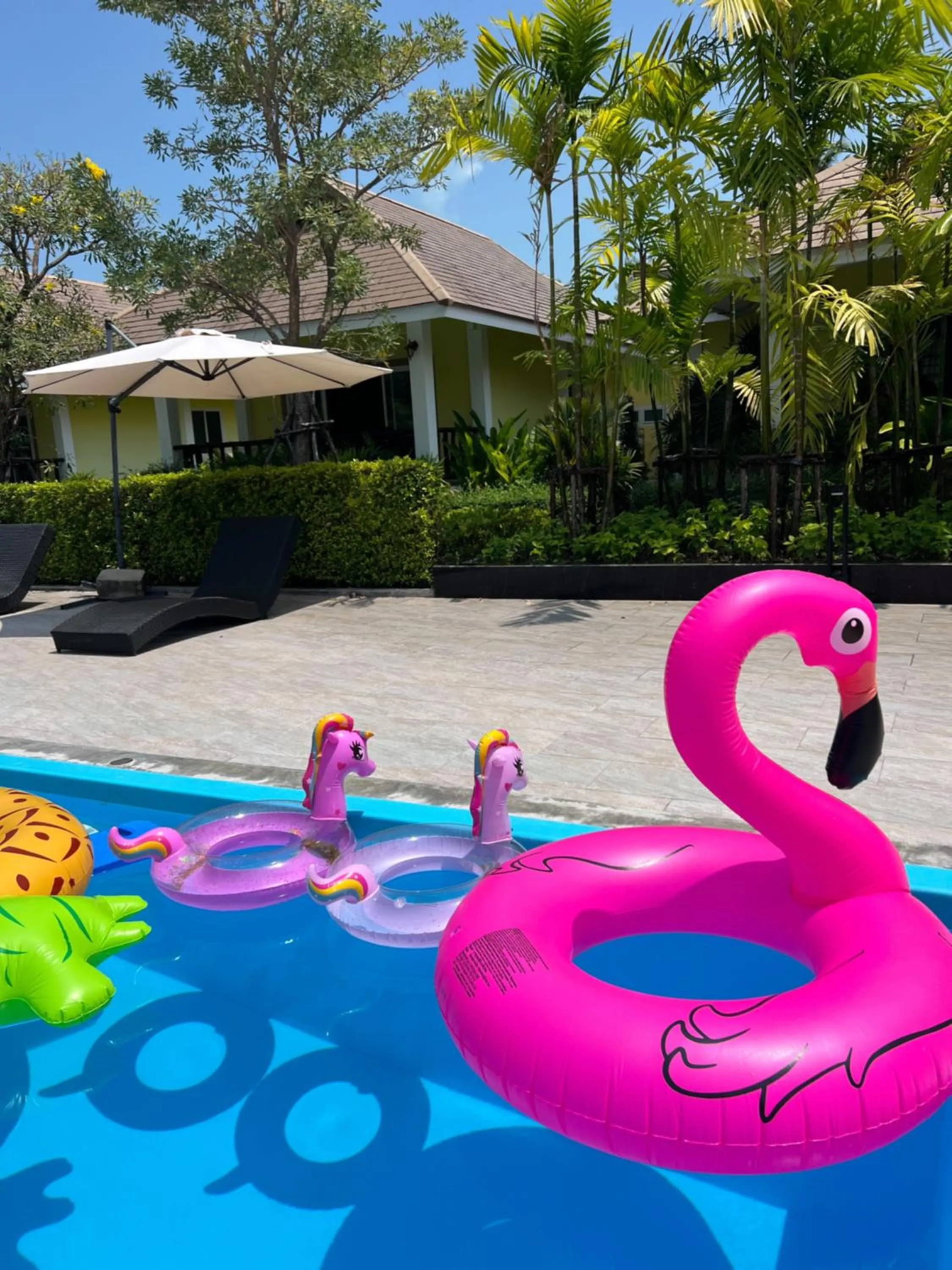 Swimming pool in Thipburee Resort