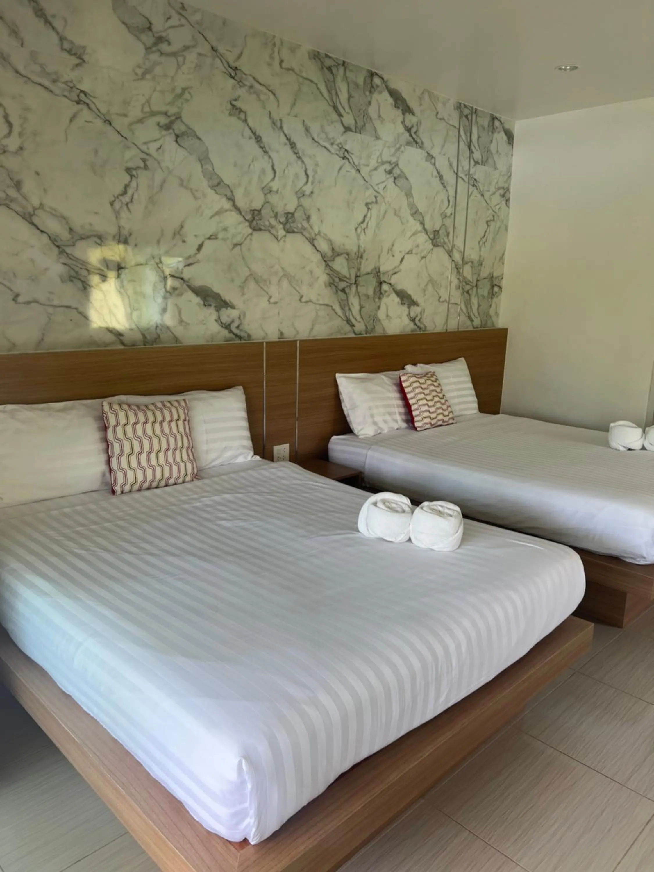 Bed in Thipburee Resort