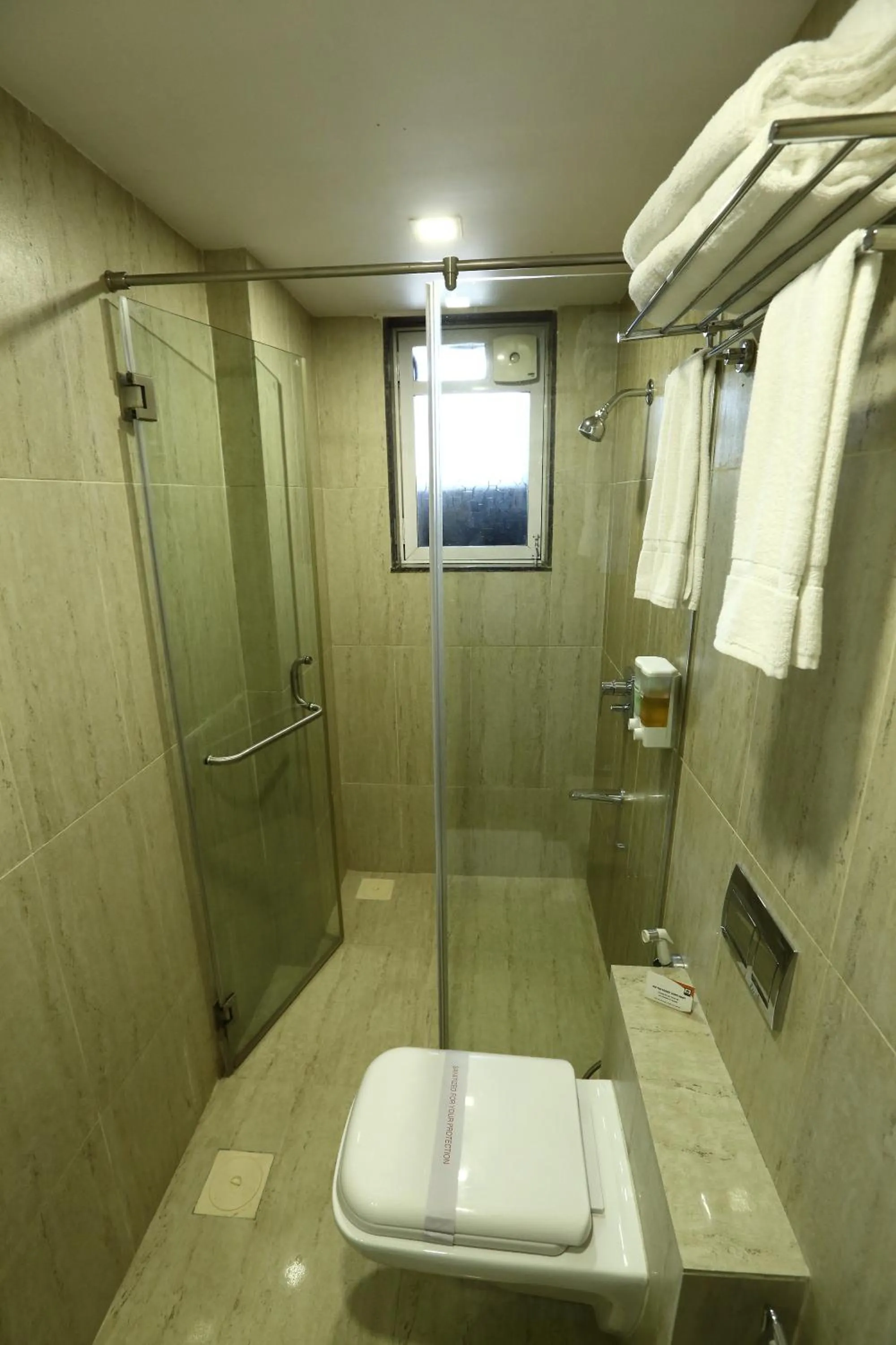 Shower in The Altruist Business Hotel Andheri