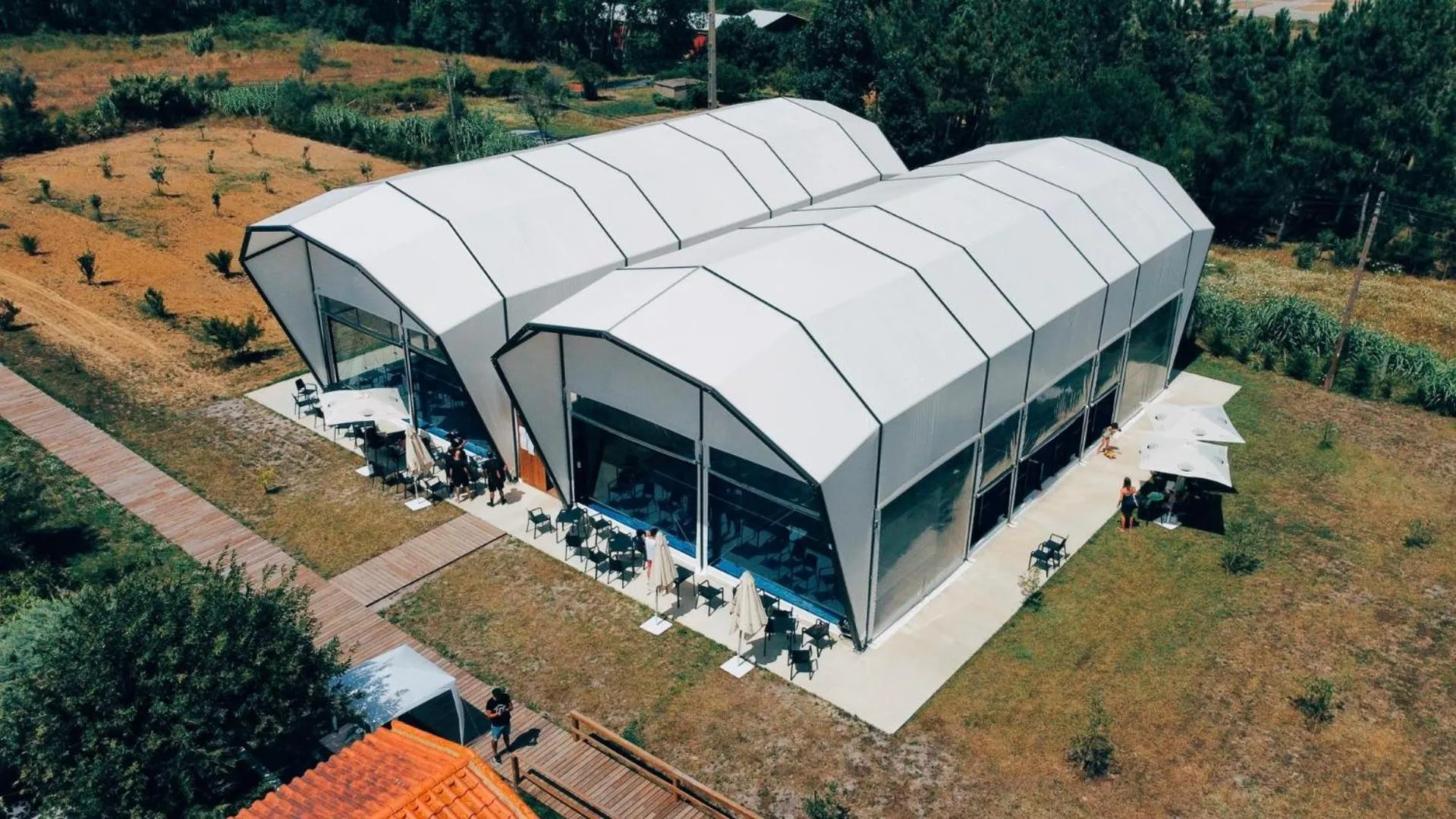 Tennis court in Quinta d'Anta- Hotel Rural