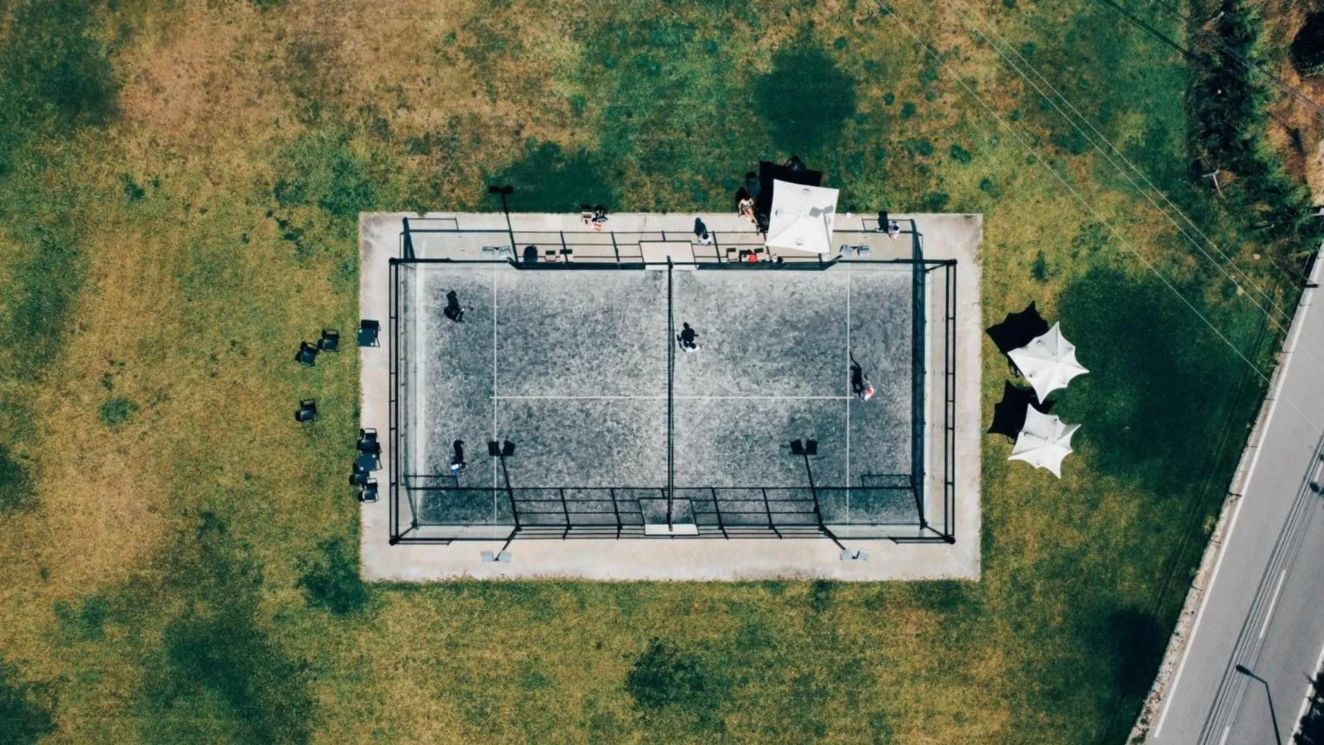 Tennis court in Quinta d'Anta- Hotel Rural