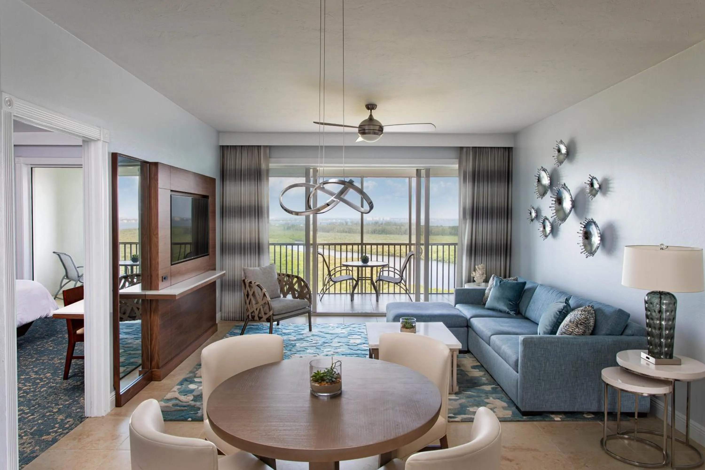 Living room in The Westin Cape Coral Resort at Marina Village
