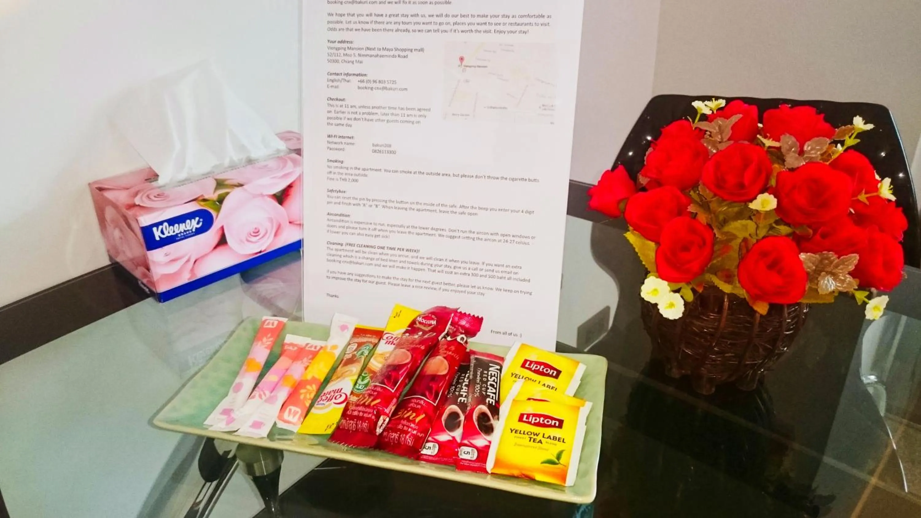 Decorative detail in Viengping Mansion