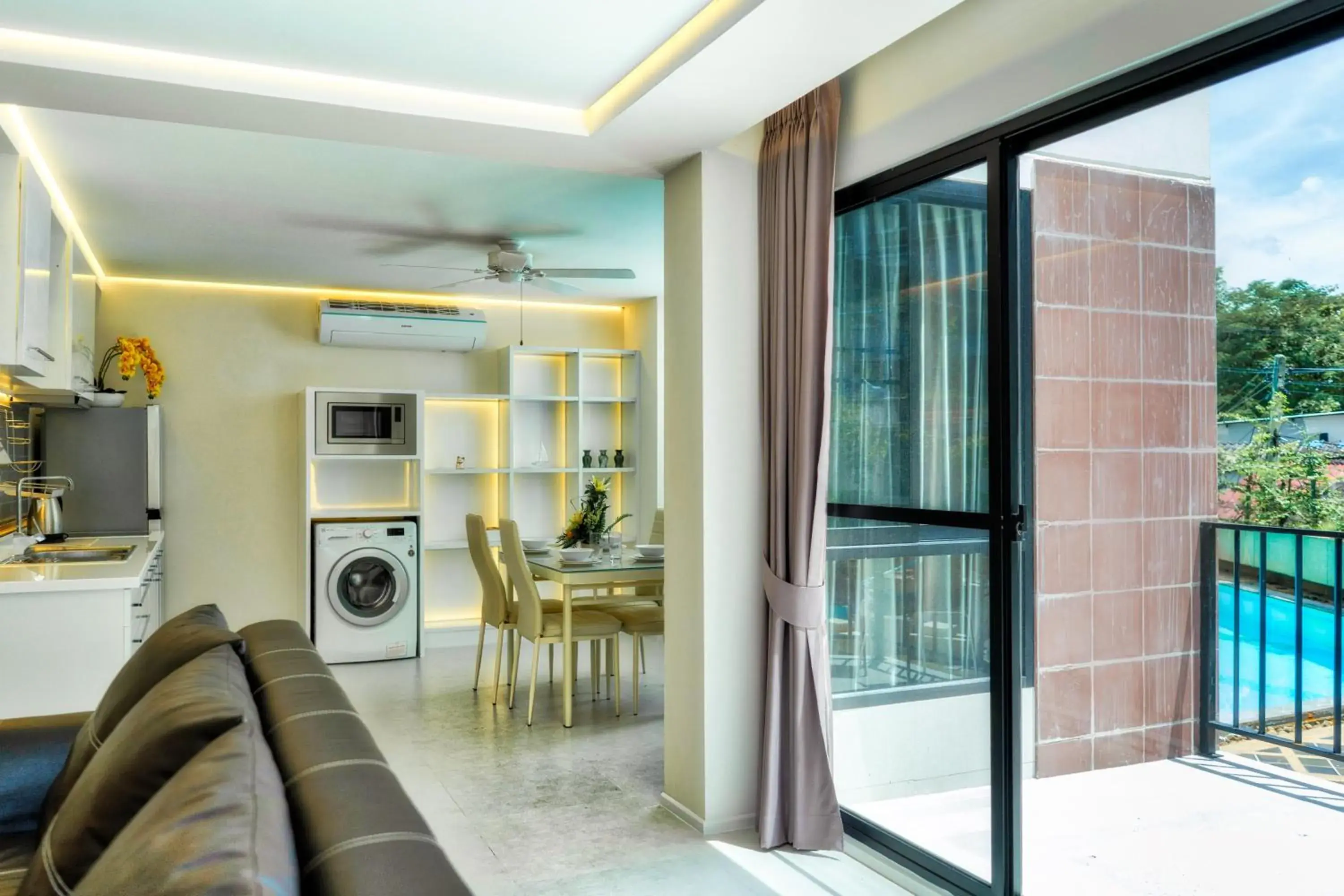 Living room in Viengping Mansion Living room in Viengping Mansion