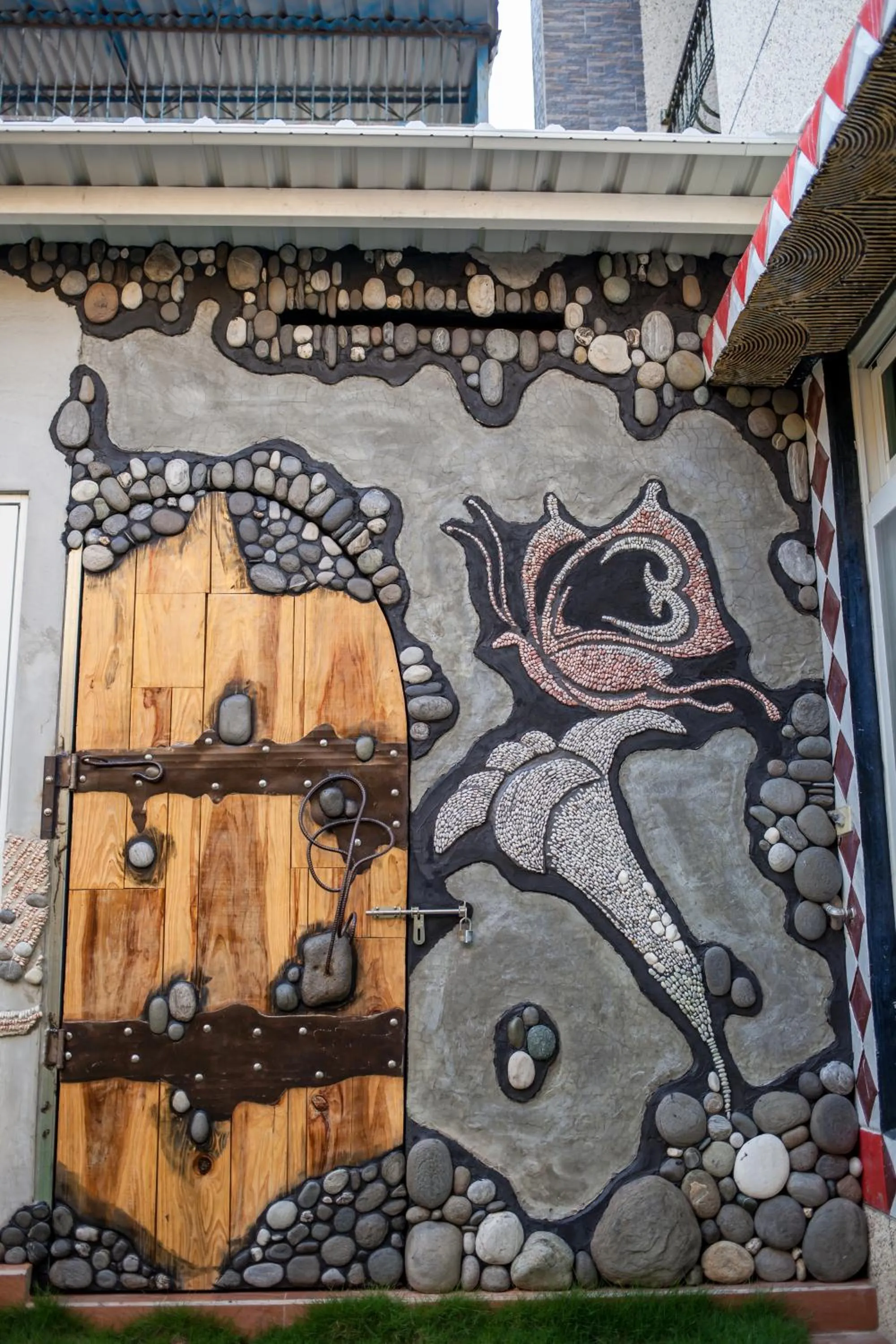 Garden view in Makabahi B&B