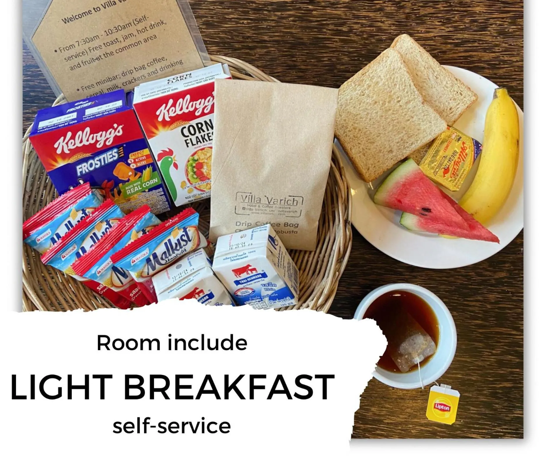 Breakfast in Villa Varich