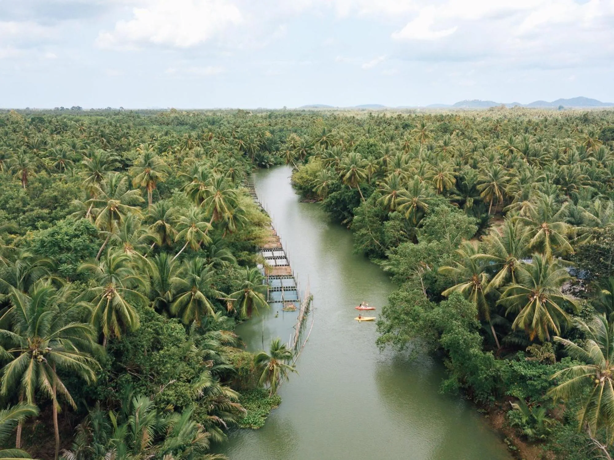 Natural landscape in Villa Varich
