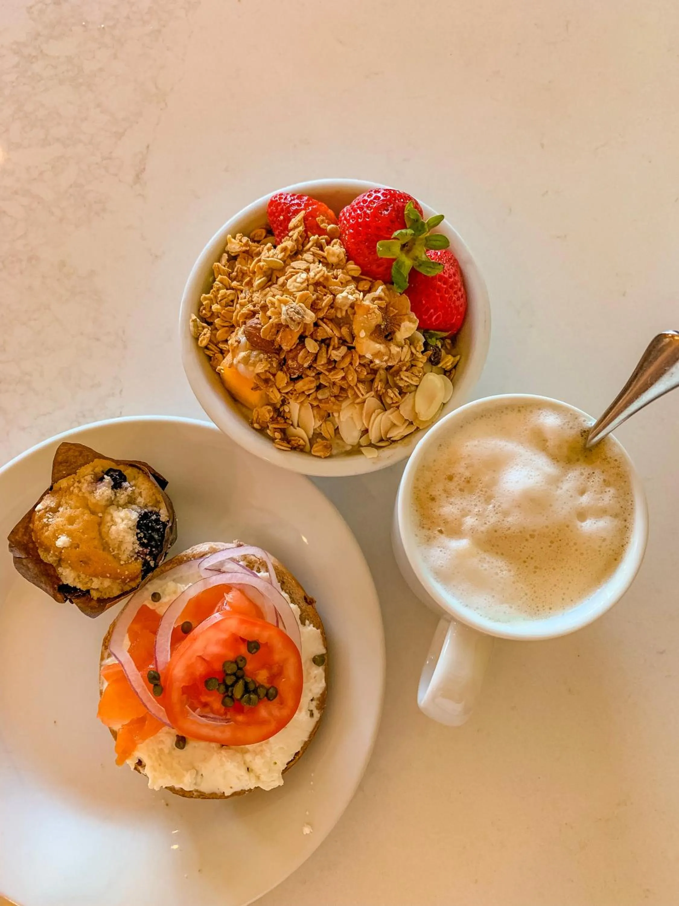 Food close-up in Grand Hyatt San Francisco Union Square