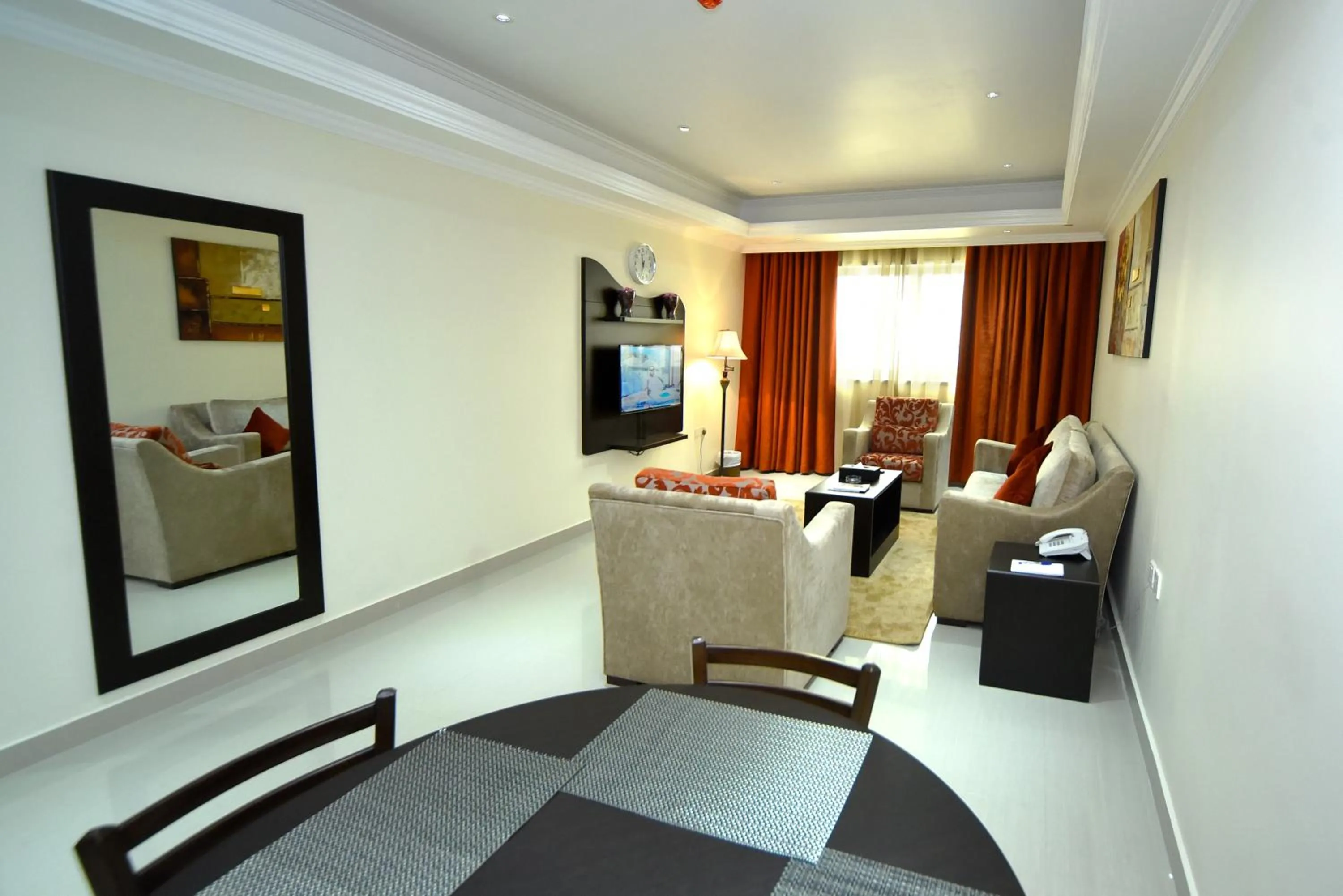 Living room in Alain Hotel Ajman