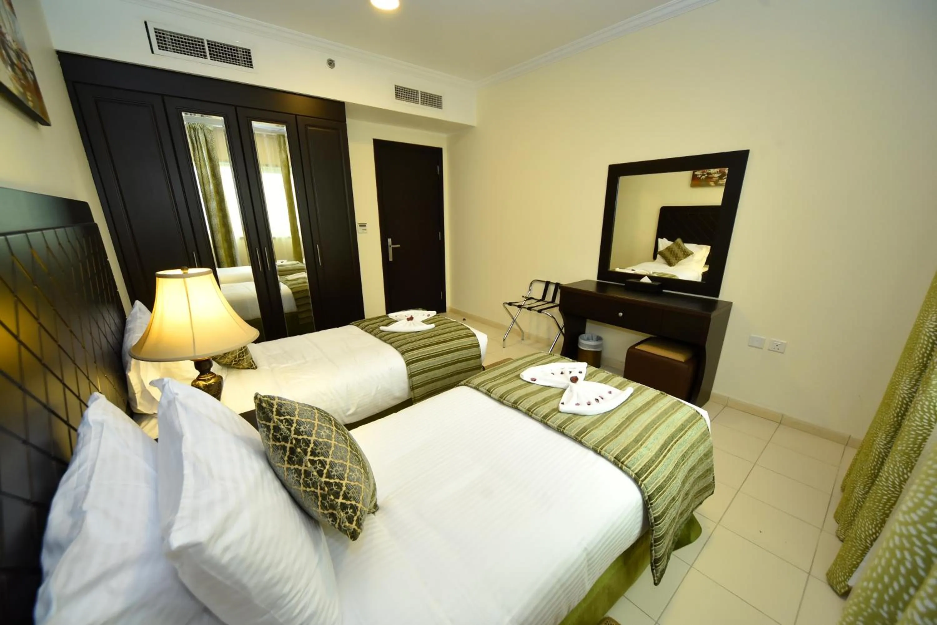 Bed in Alain Hotel Ajman