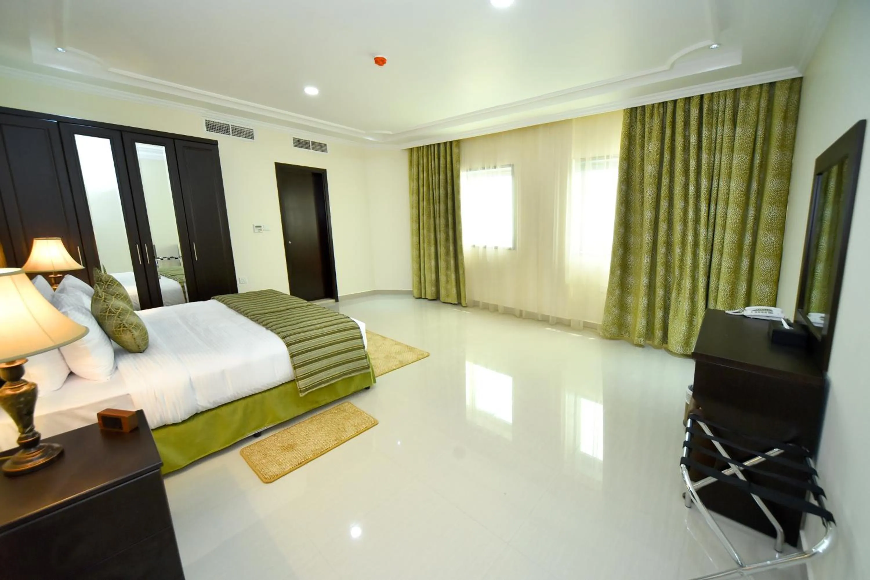 Bed in Alain Hotel Ajman