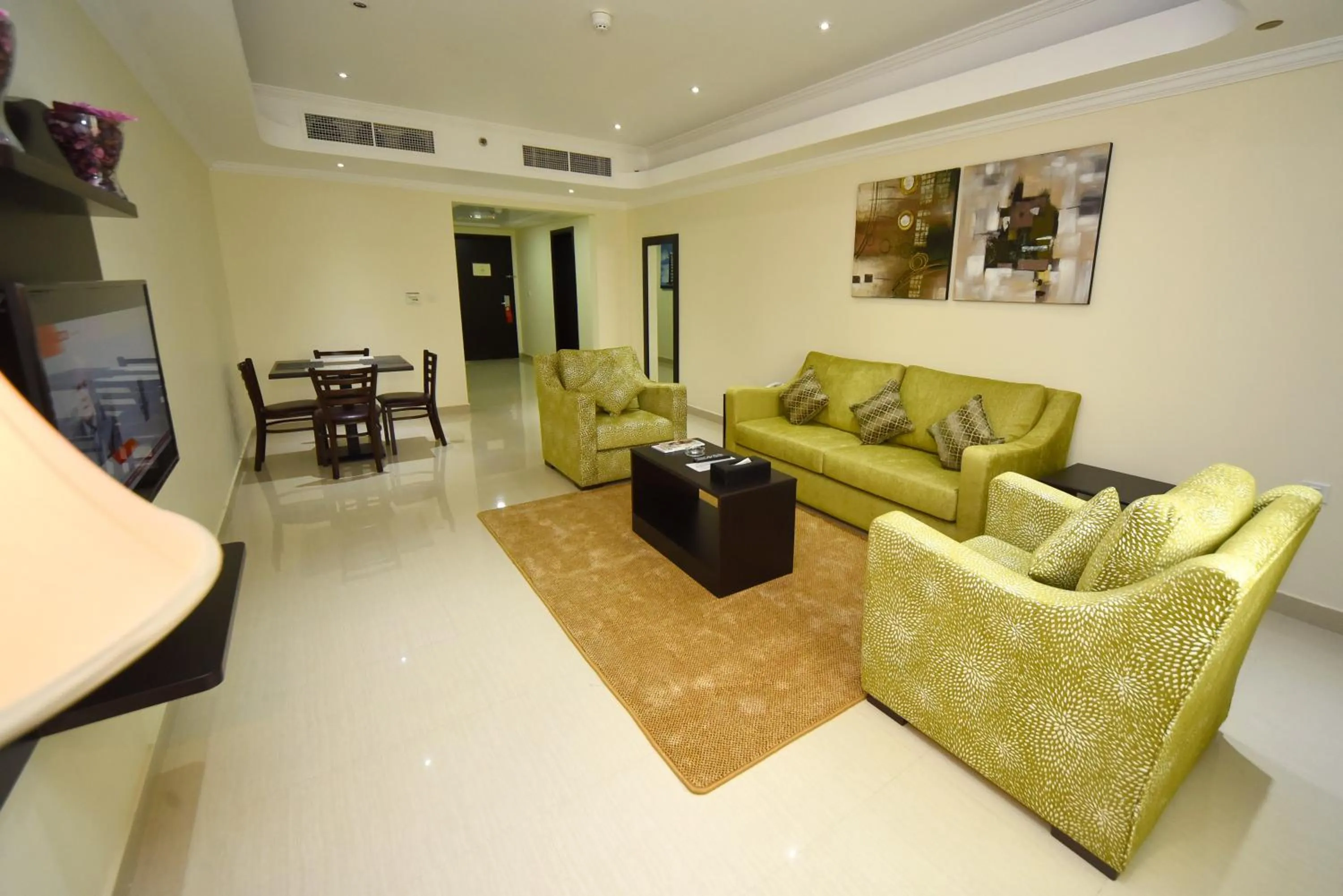 Living room in Alain Hotel Ajman