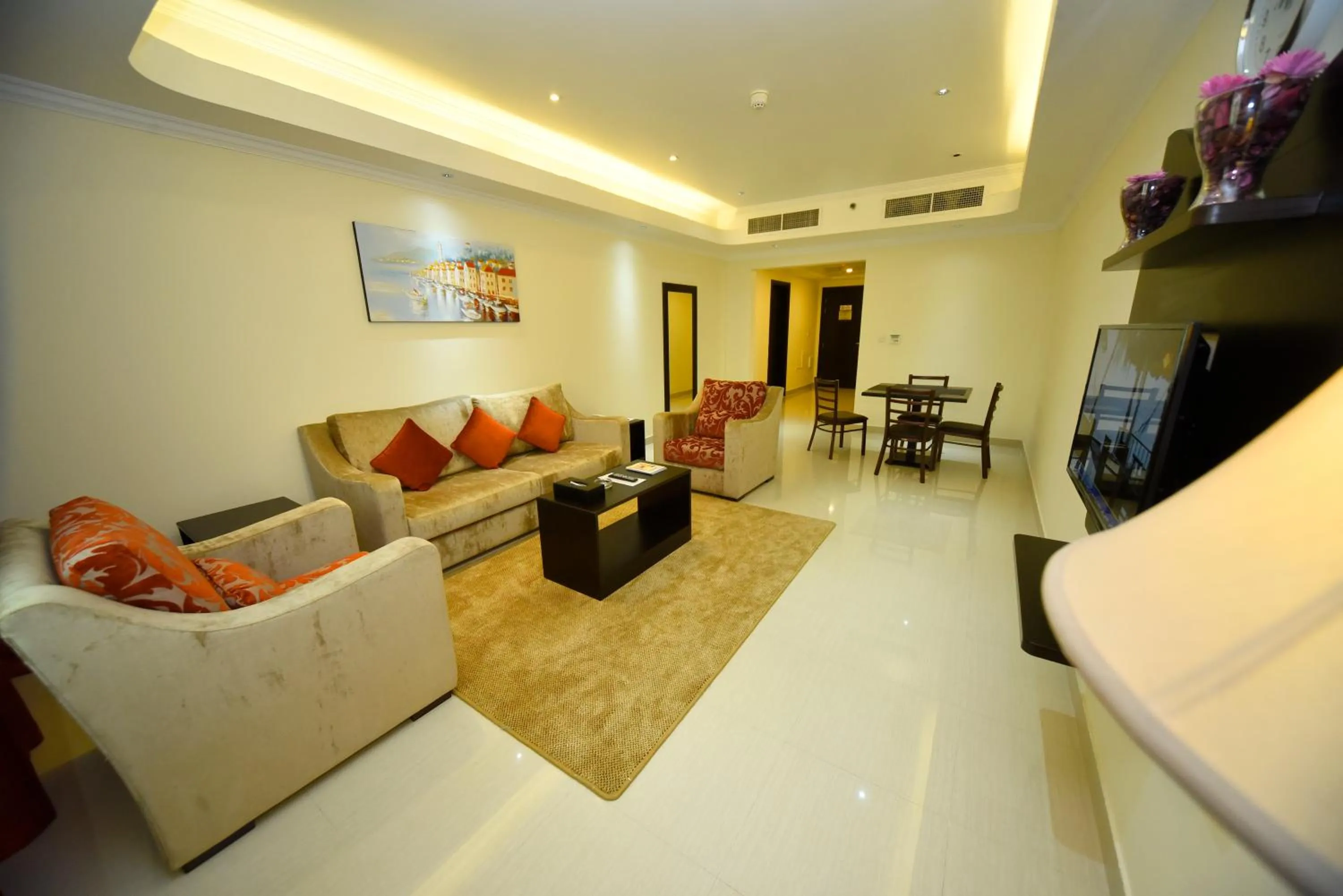 Living room in Alain Hotel Ajman