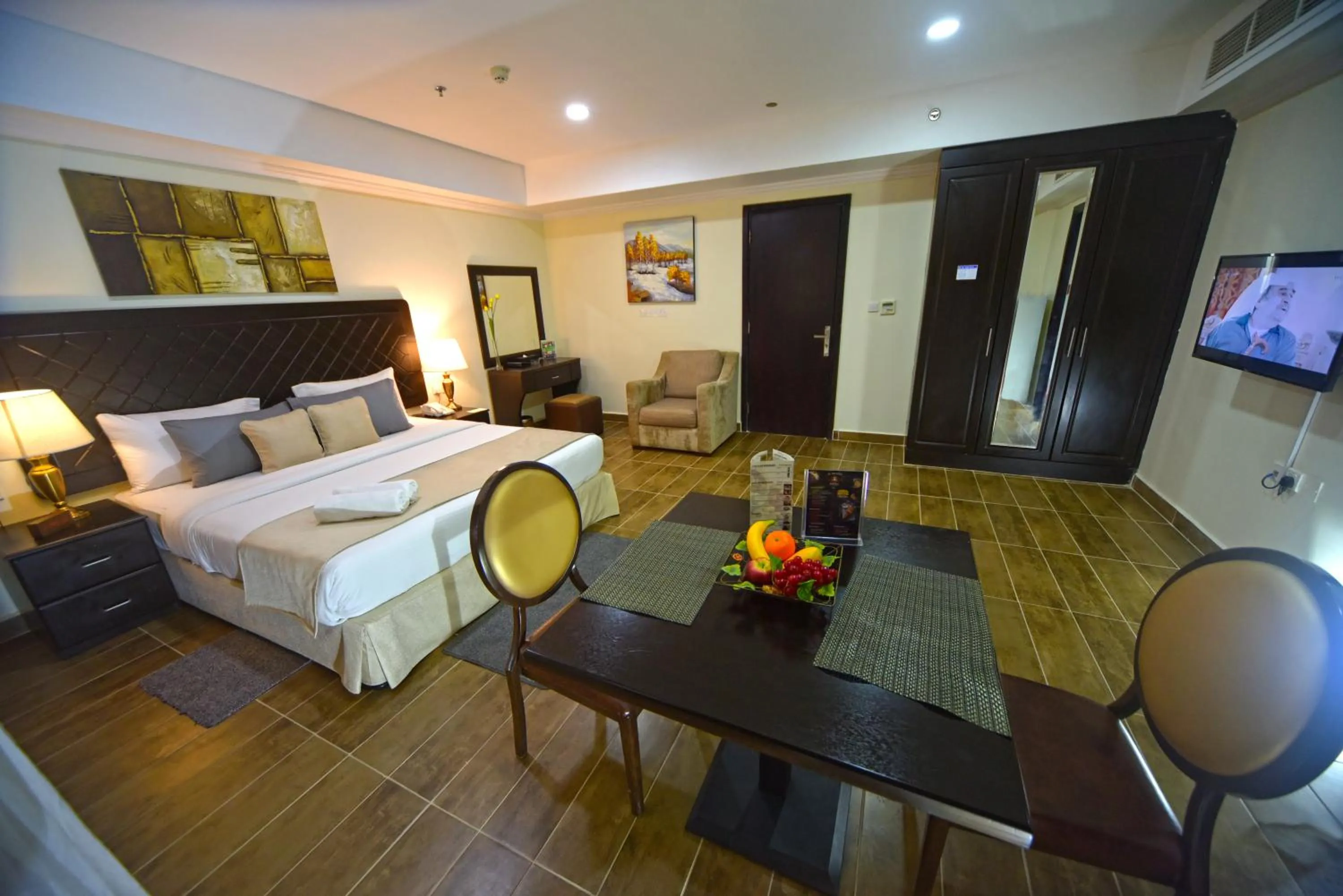 Photo of the whole room, Bed in Alain Hotel Ajman