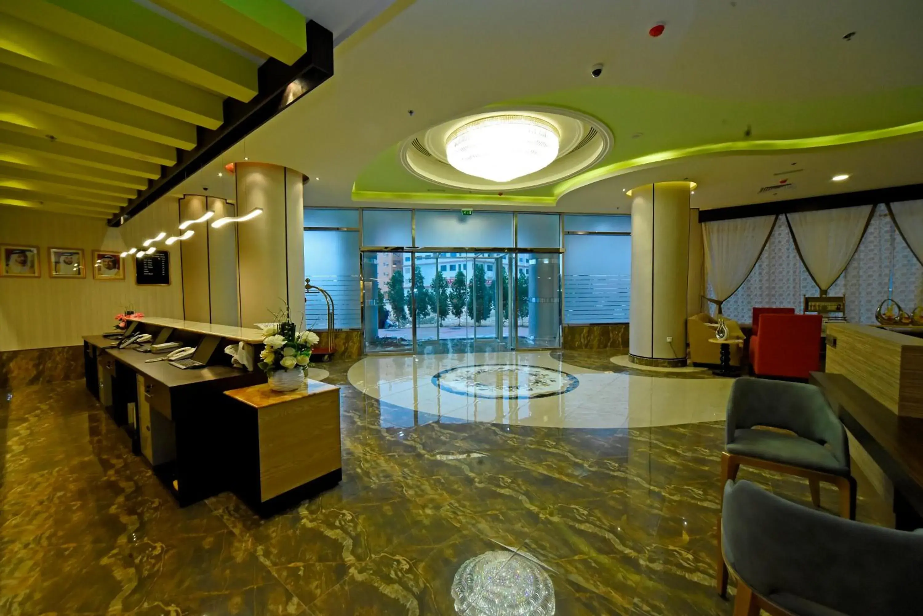 Lobby or reception in Alain Hotel Ajman Lobby or reception in Alain Hotel Ajman