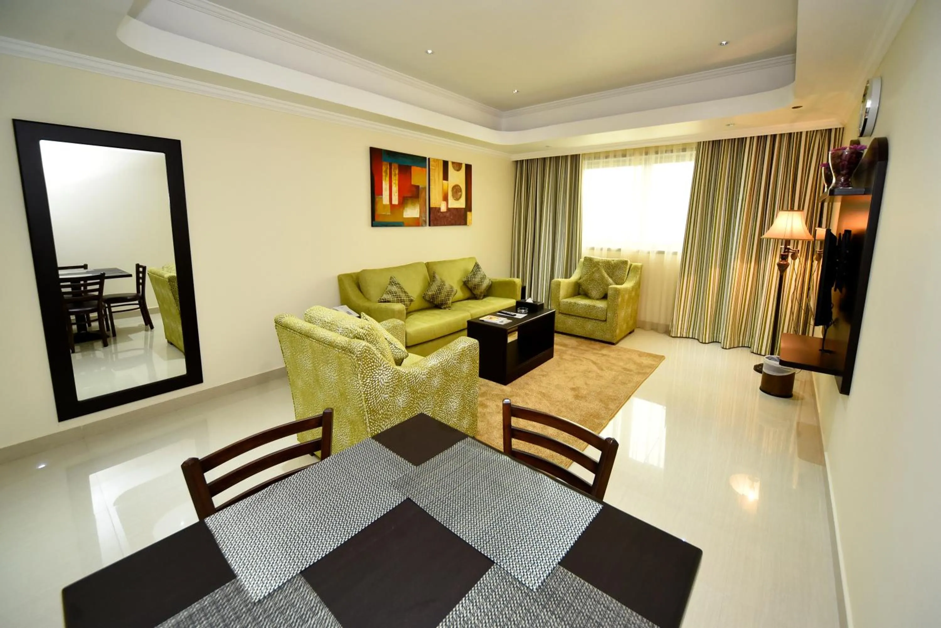 Living room in Alain Hotel Ajman