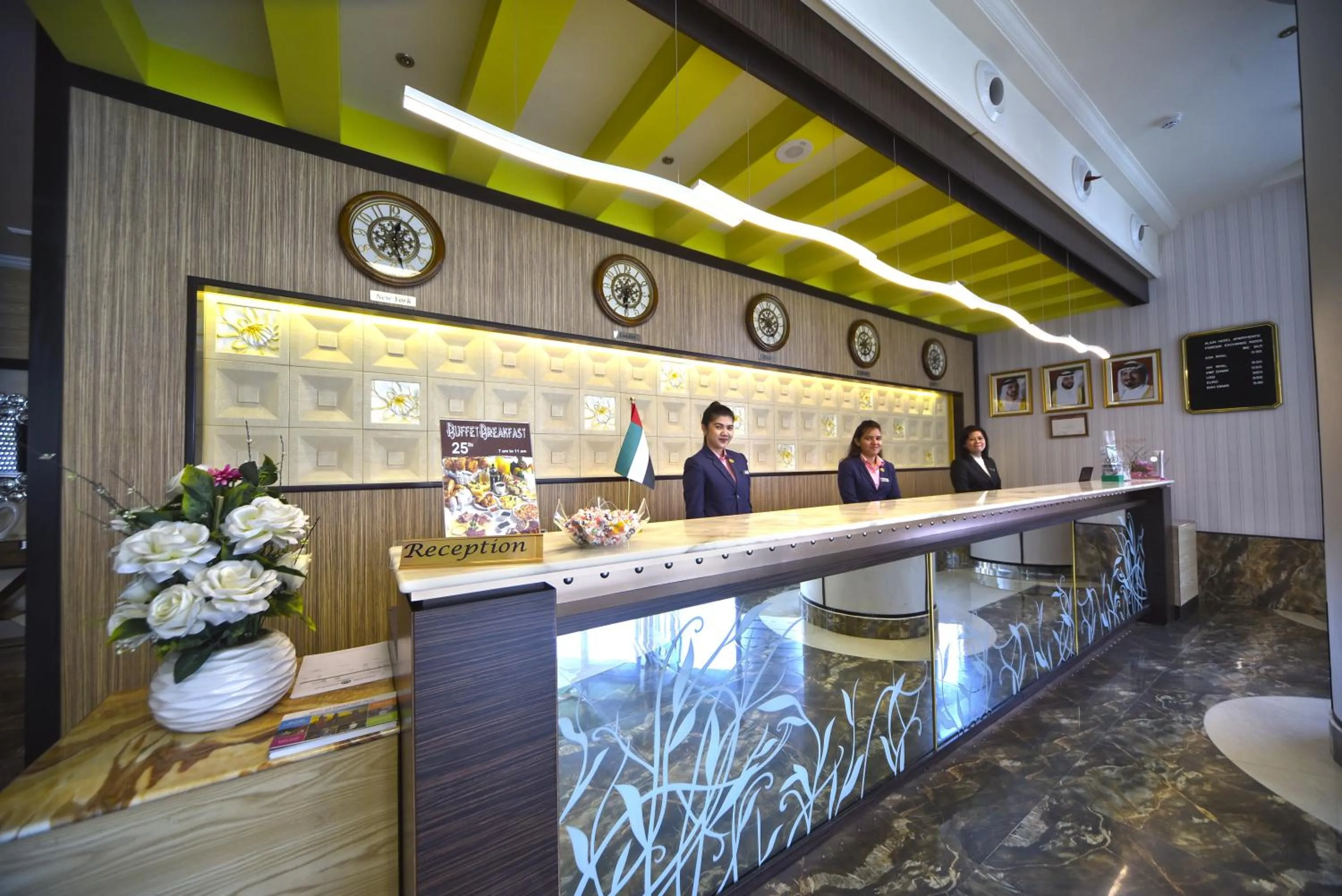 Staff in Alain Hotel Ajman