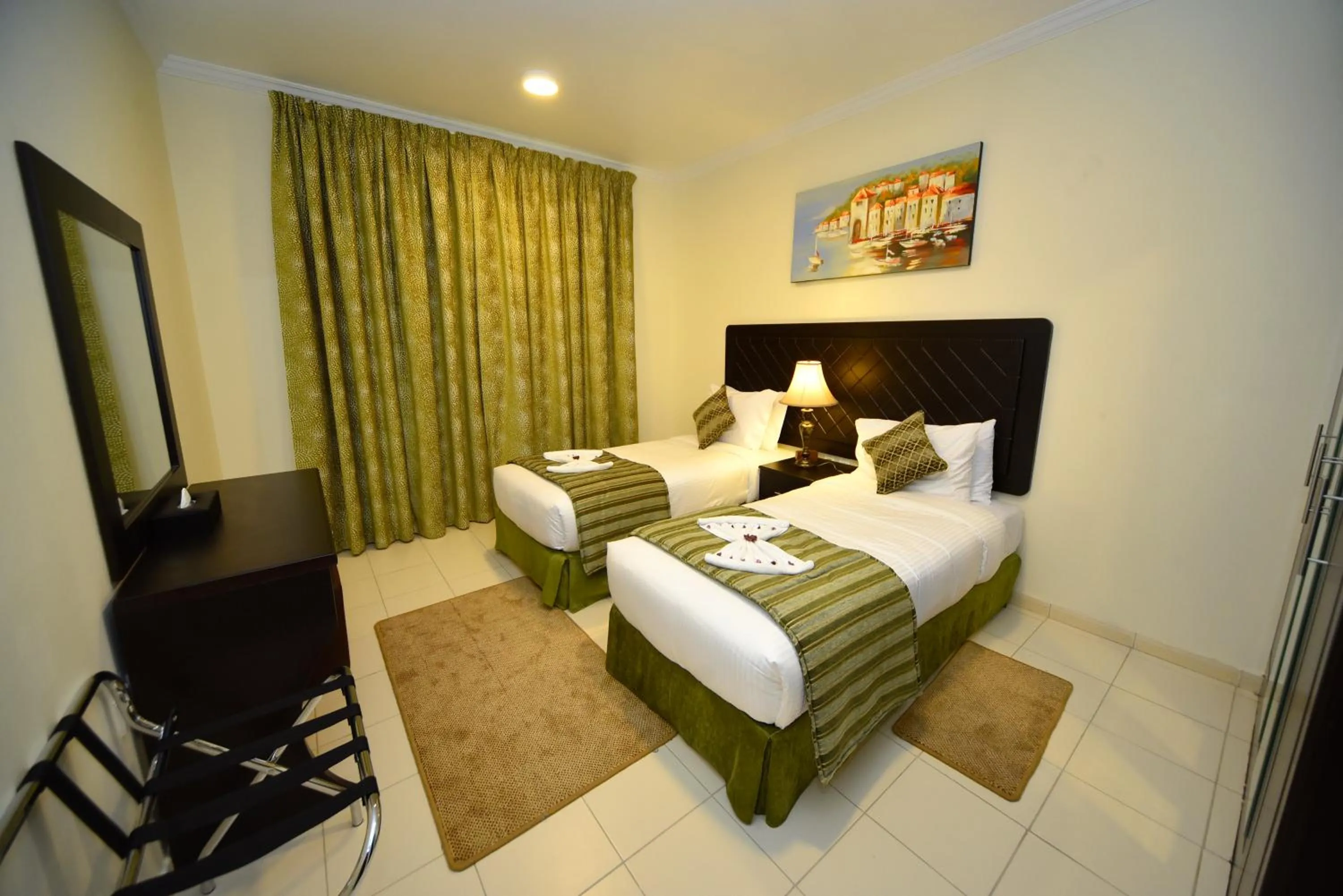 Bed in Alain Hotel Ajman