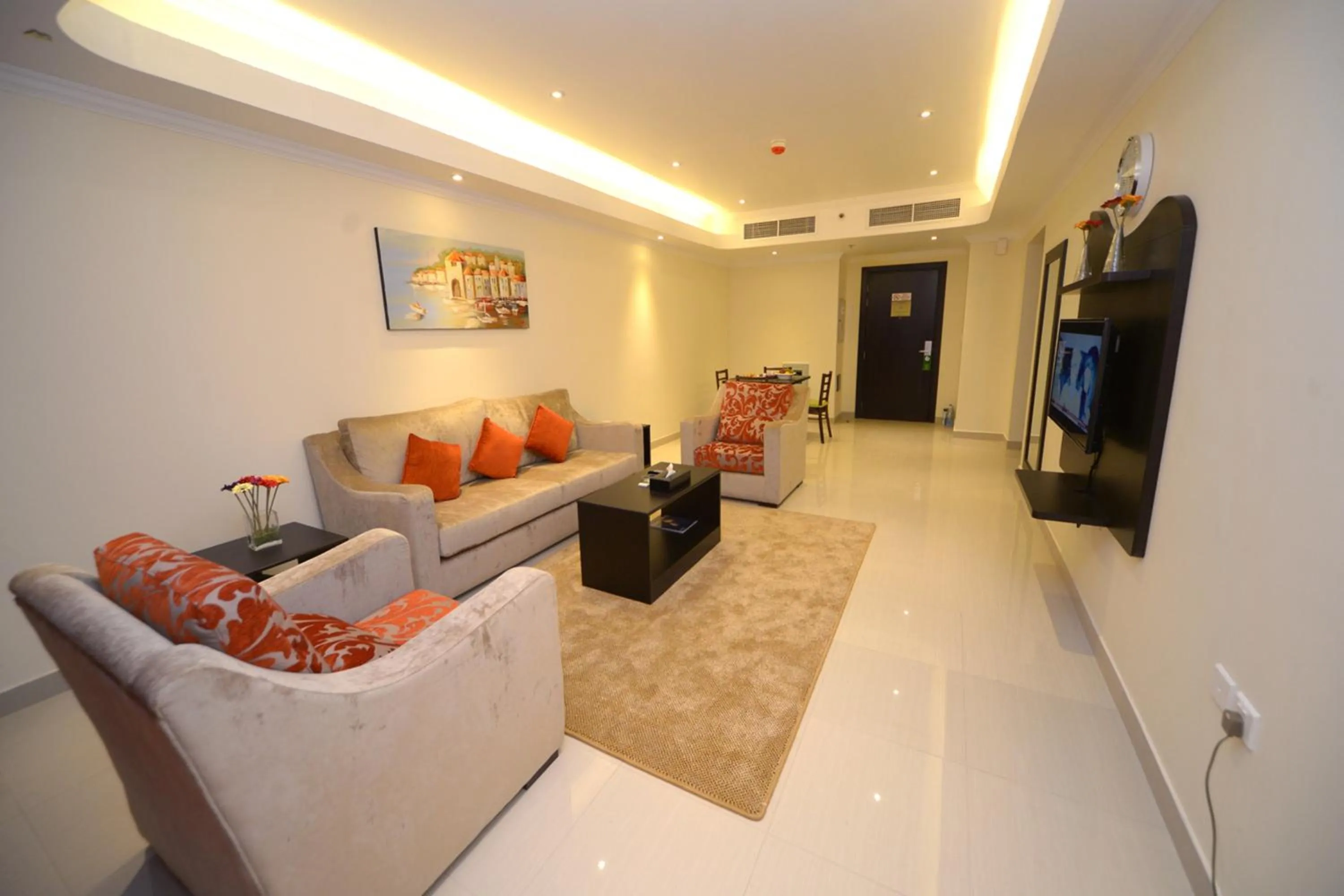 Living room in Alain Hotel Ajman