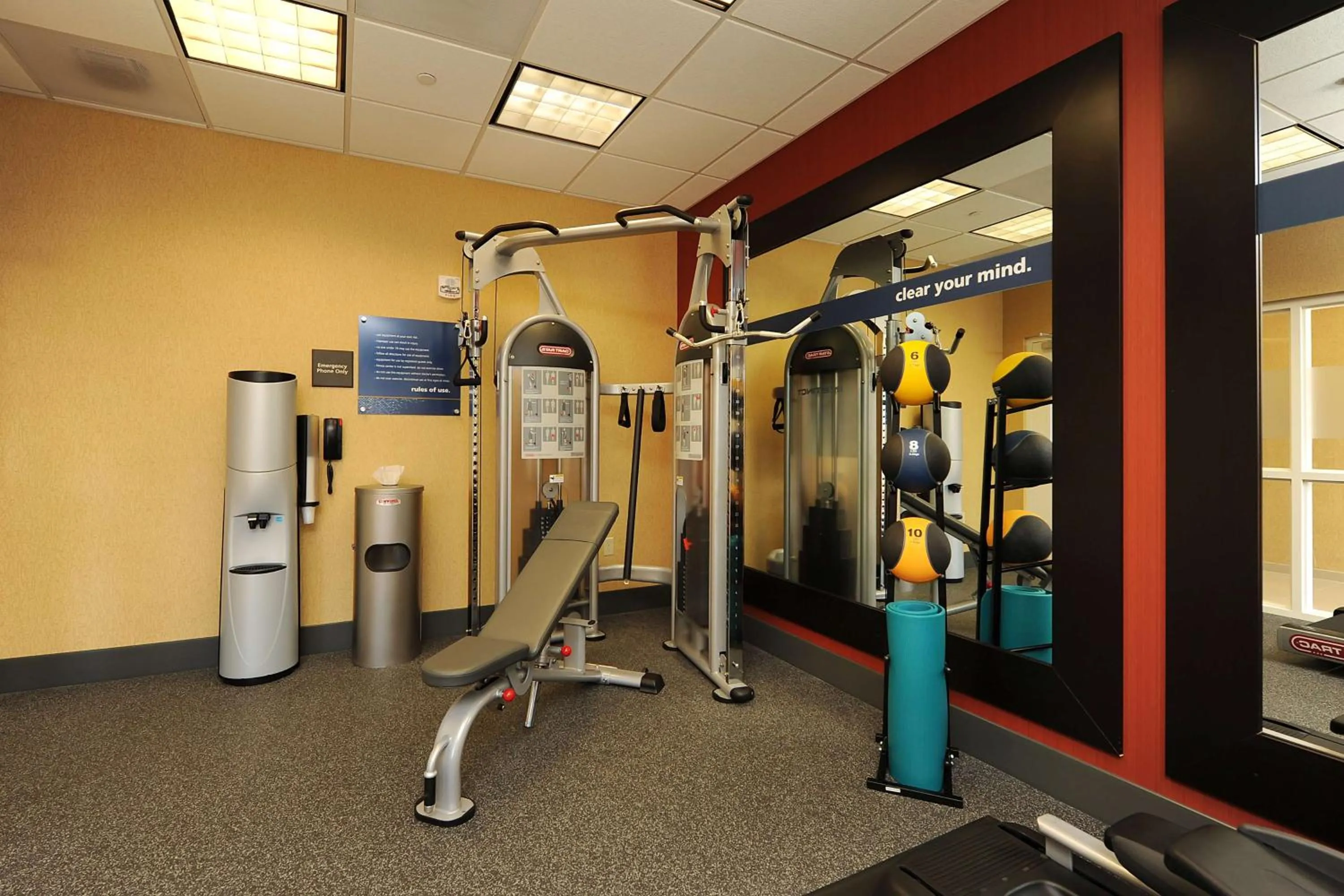 Fitness centre/facilities in Hampton Inn & Suites Scottsboro