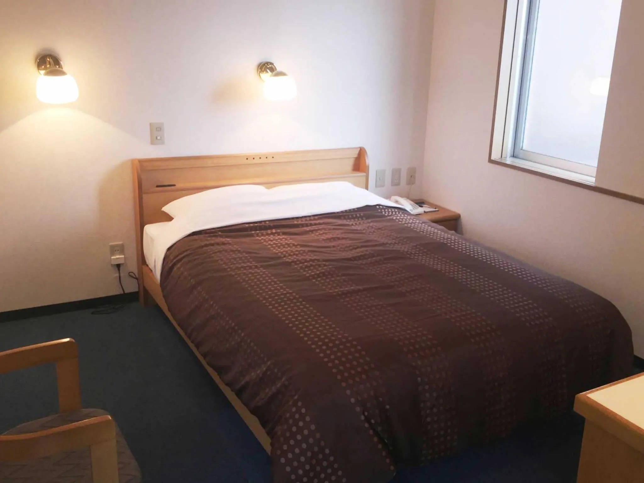 Photo of the whole room, Bed in Hotel Trend Asahikawa