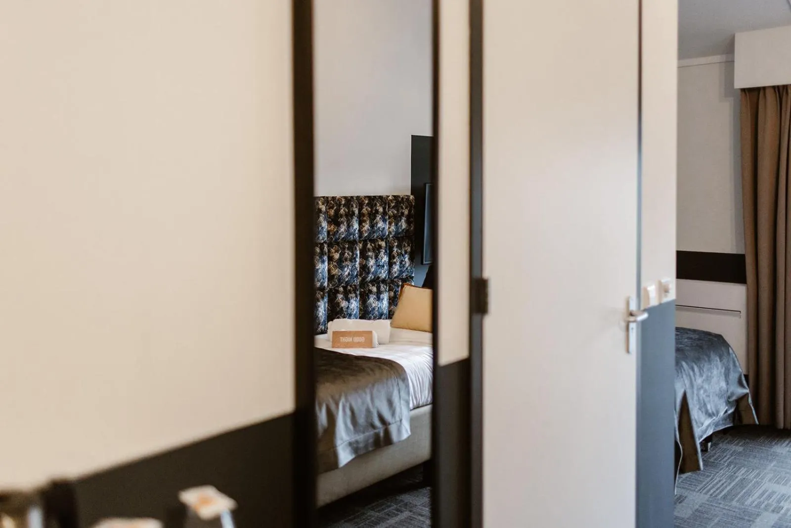 Bed in Hotel Torpedoloods