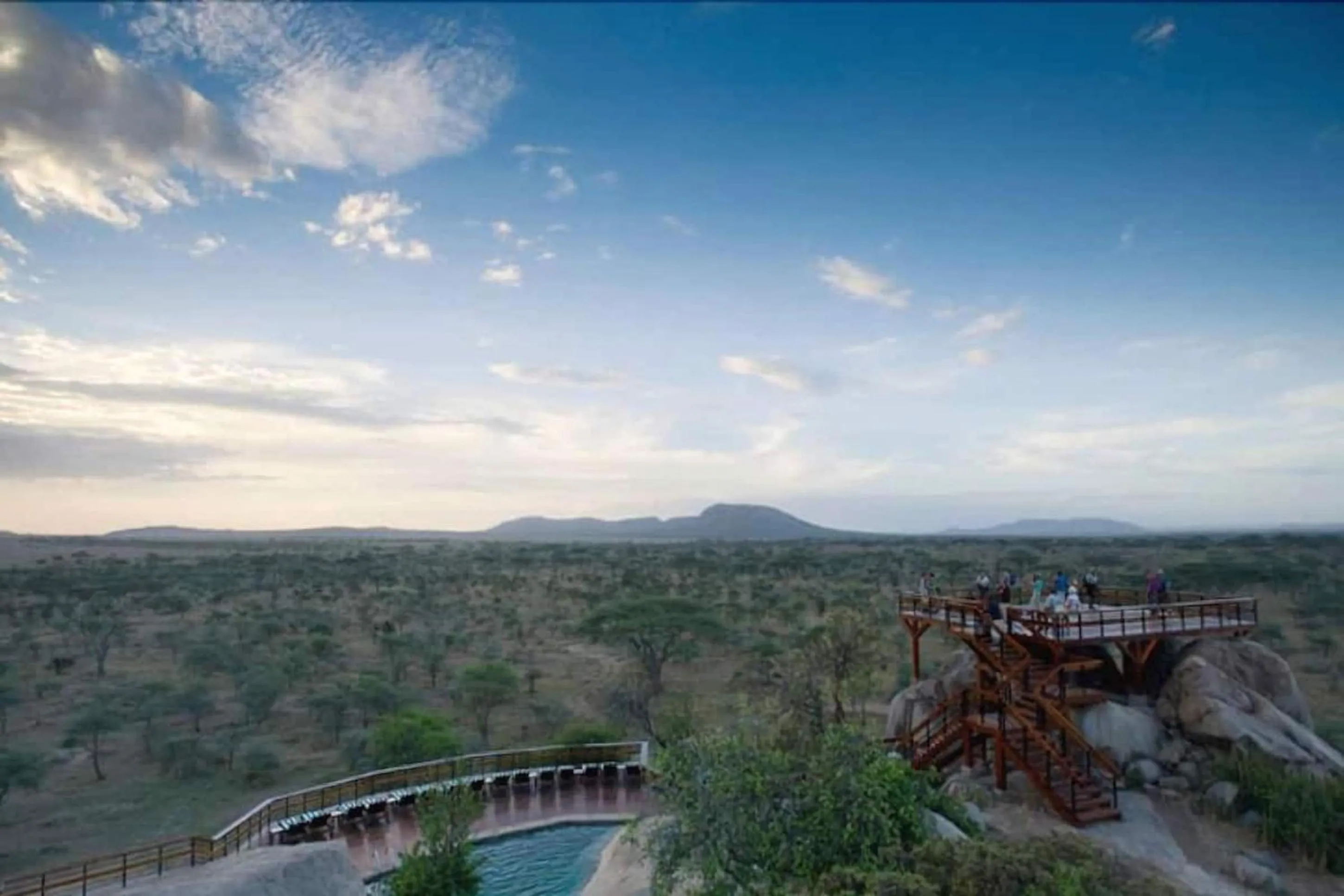 Natural landscape in Seronera Wildlife Lodge