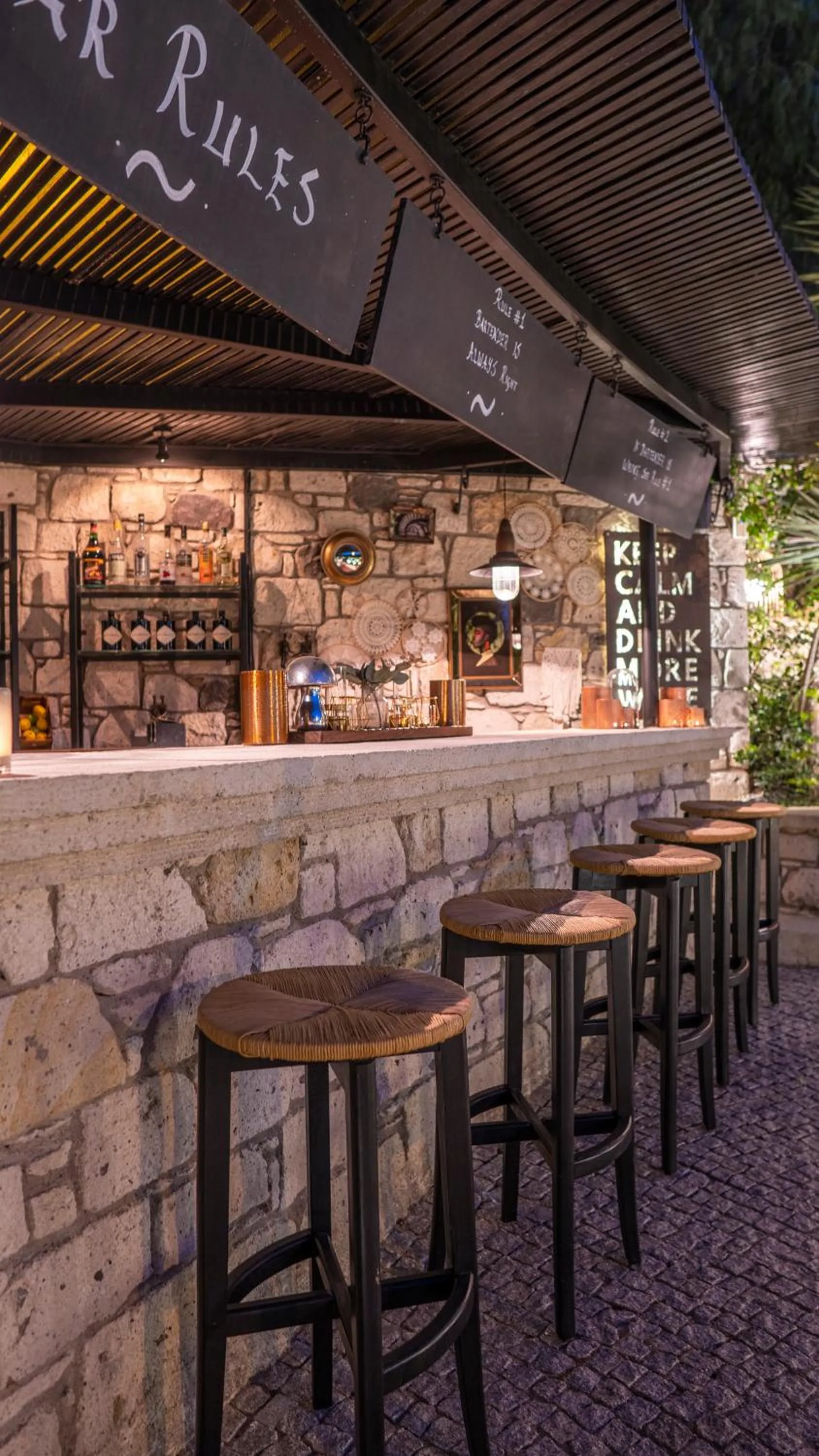 Lounge or bar in Alacatı Port Ladera Hotel - Adult Only