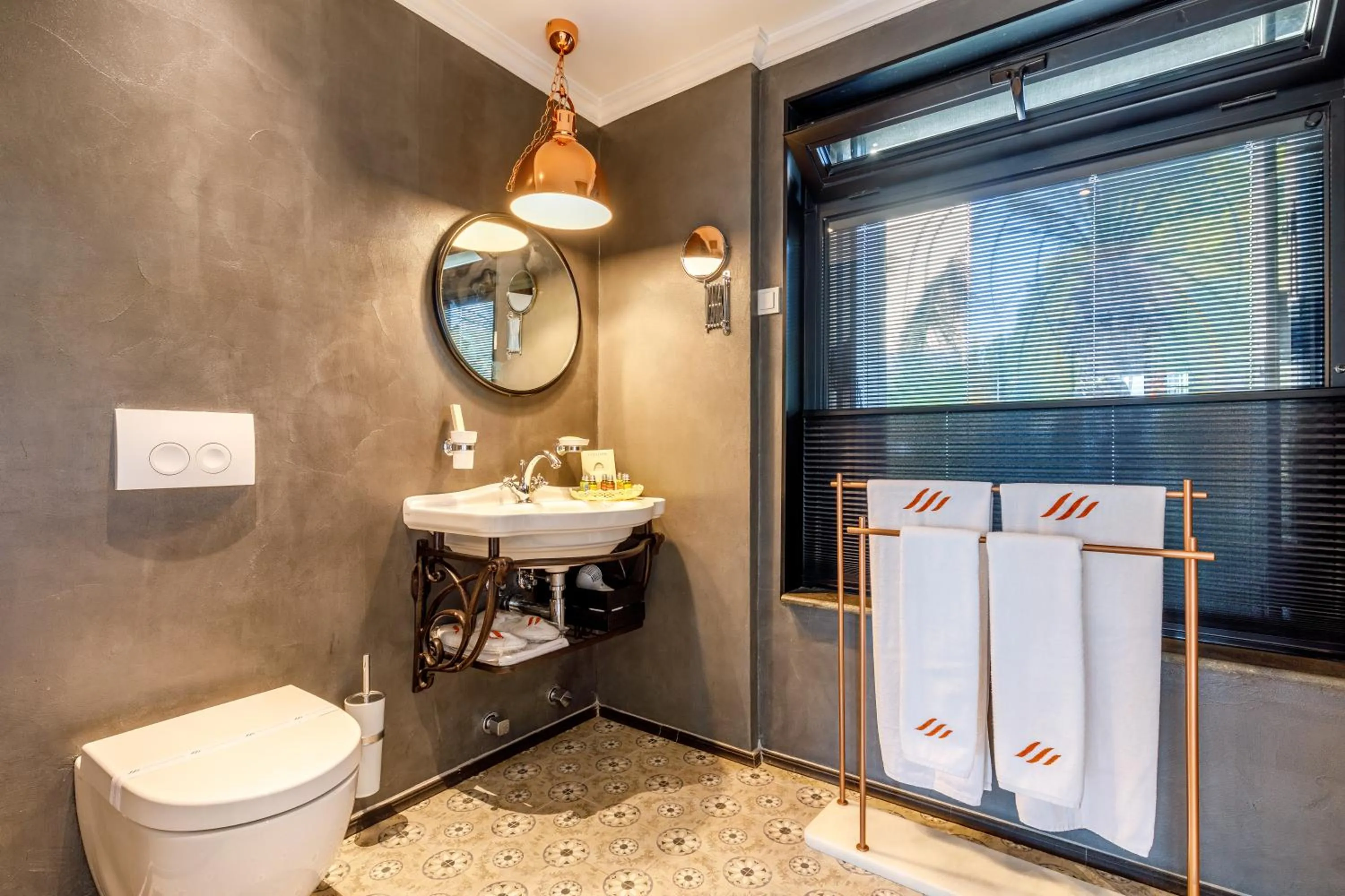 Toilet in Alacatı Port Ladera Hotel - Adult Only