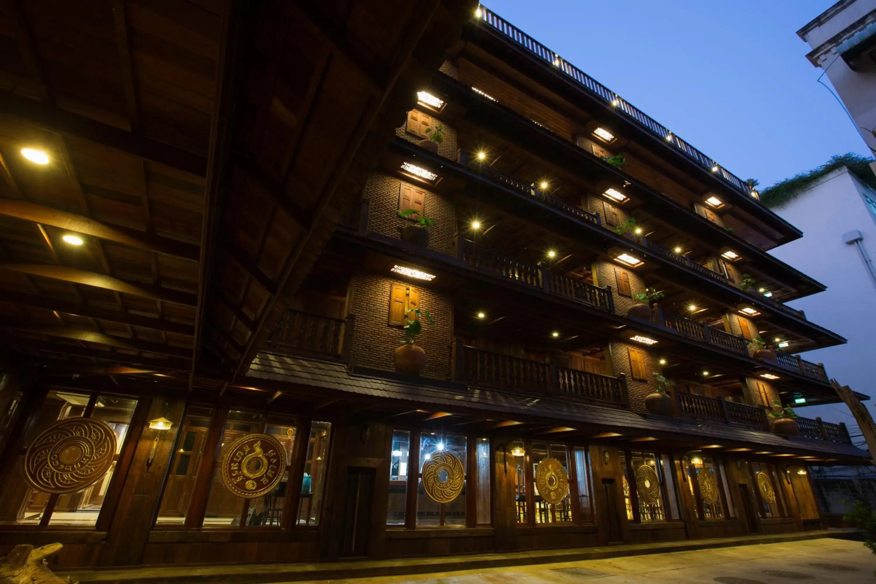 Property building in True Siam Rangnam Hotel Property building in True Siam Rangnam Hotel