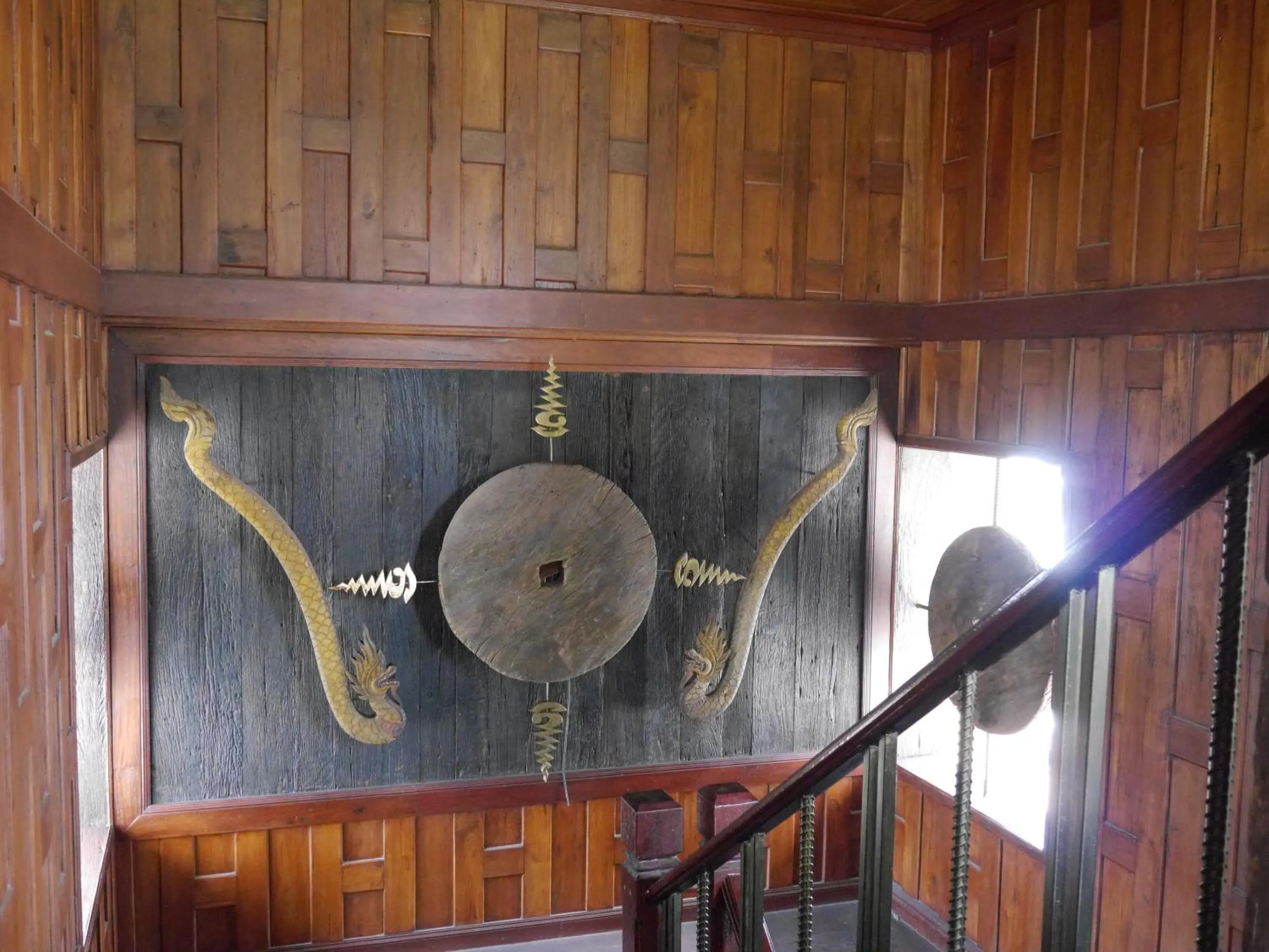 Decorative detail in True Siam Rangnam Hotel