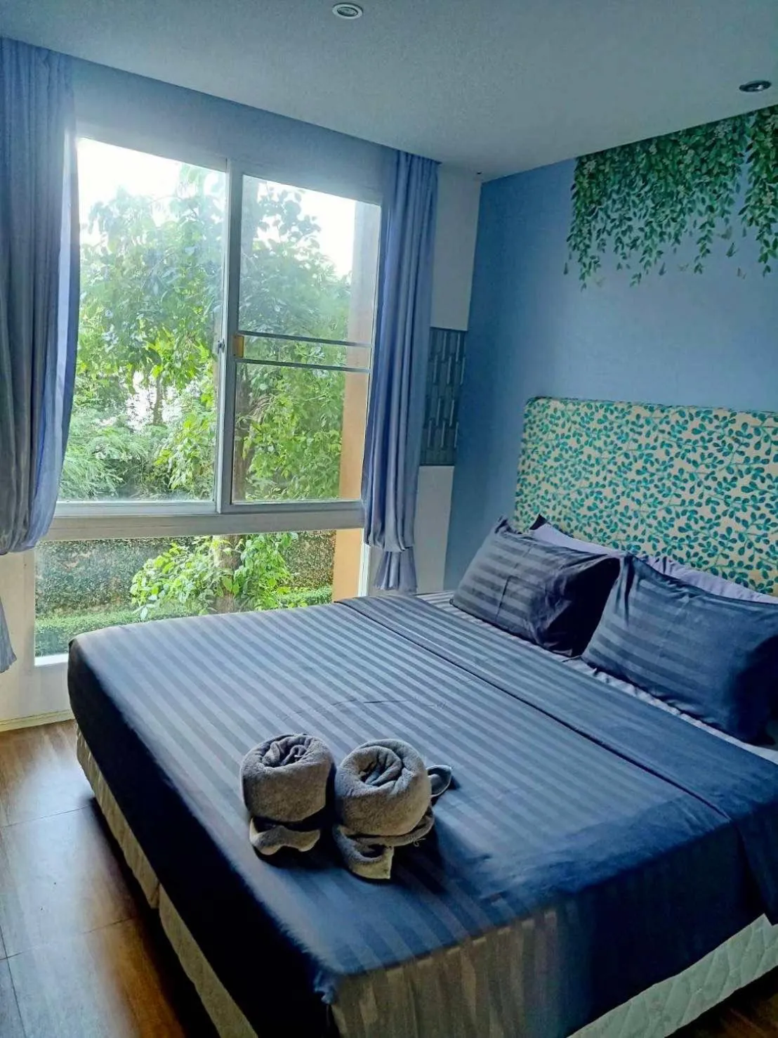 Bed in Atlantic Condo Resort Pattaya by Panisara