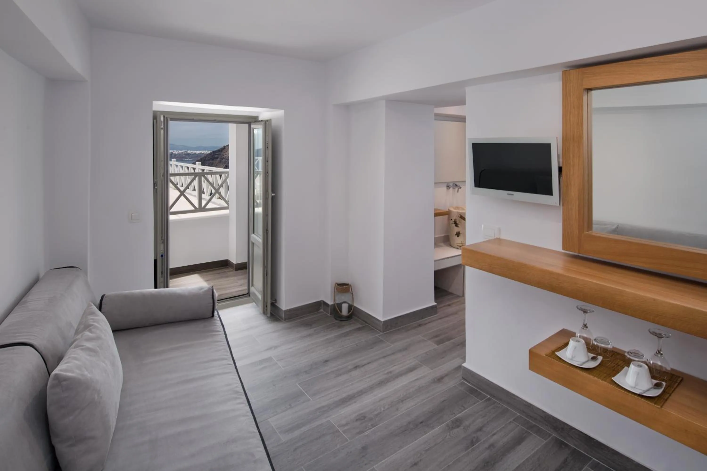 Living room in Hotel Thireas