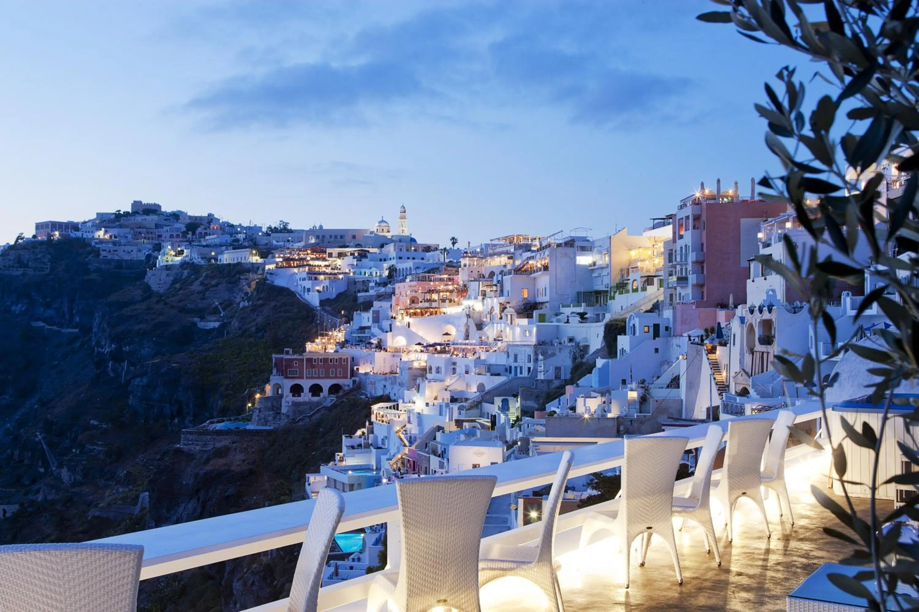 Balcony/Terrace in Hotel Thireas