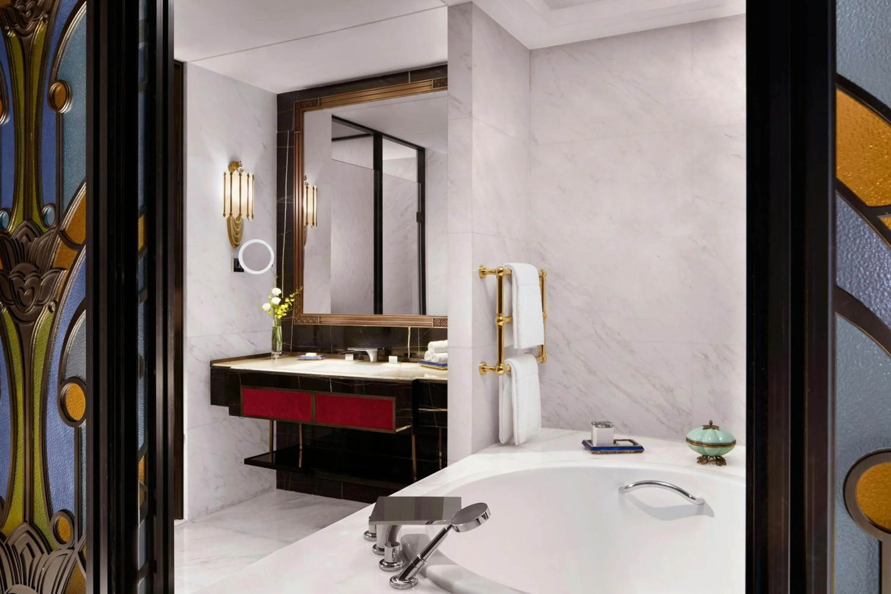Bathroom in The St. Regis on the Bund, Shanghai