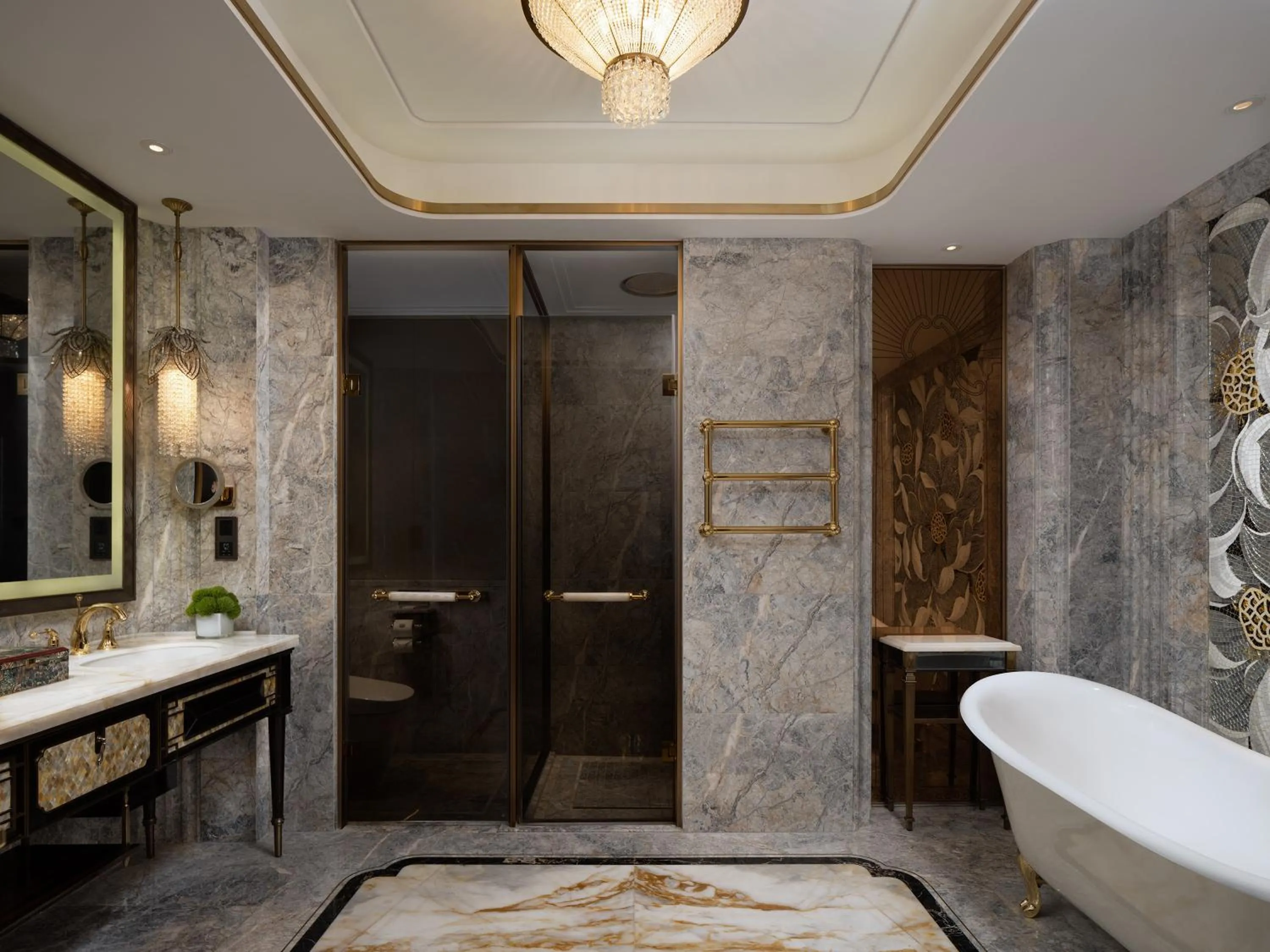 Bathroom in The St. Regis on the Bund, Shanghai
