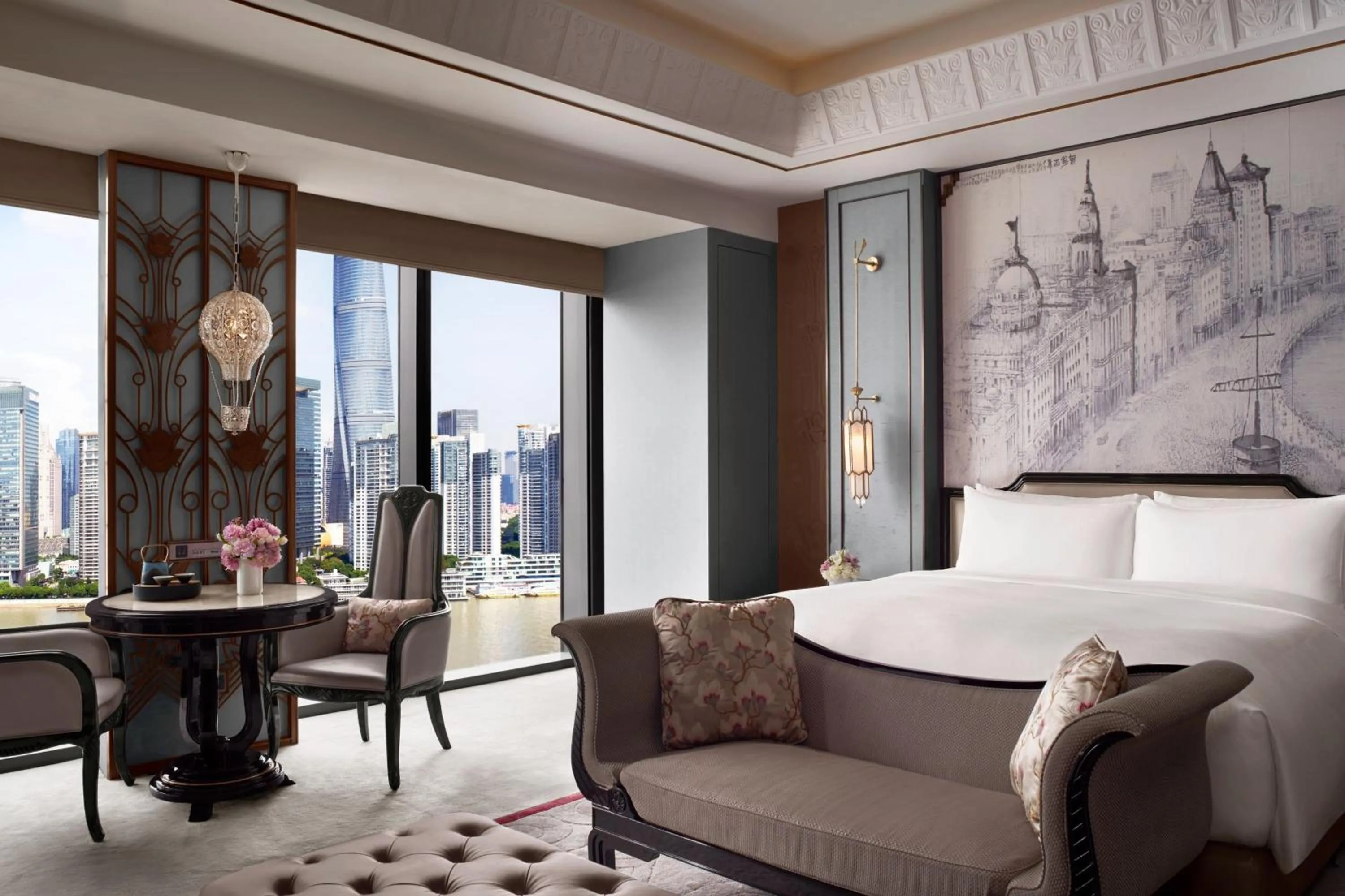 Photo of the whole room in The St. Regis on the Bund, Shanghai