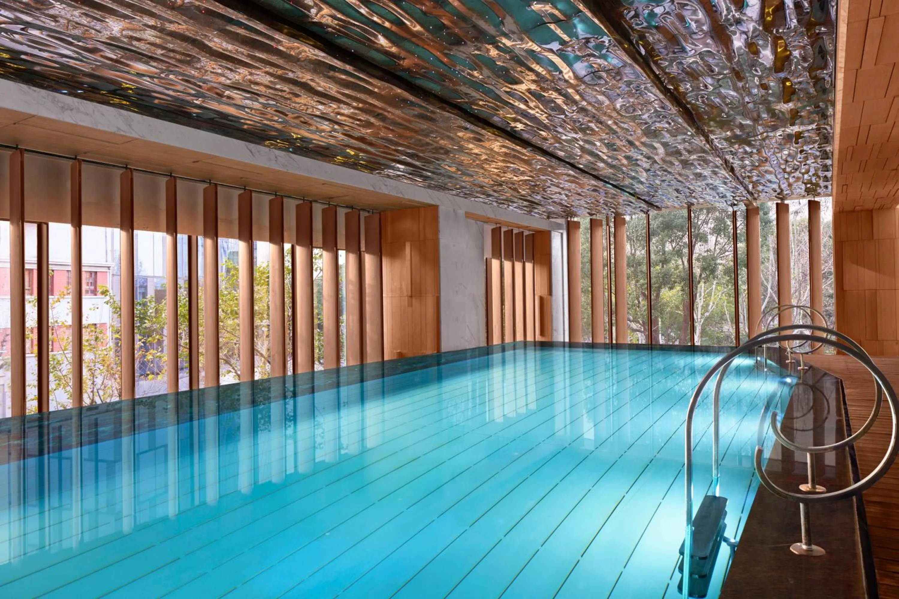 Swimming pool in The St. Regis on the Bund, Shanghai
