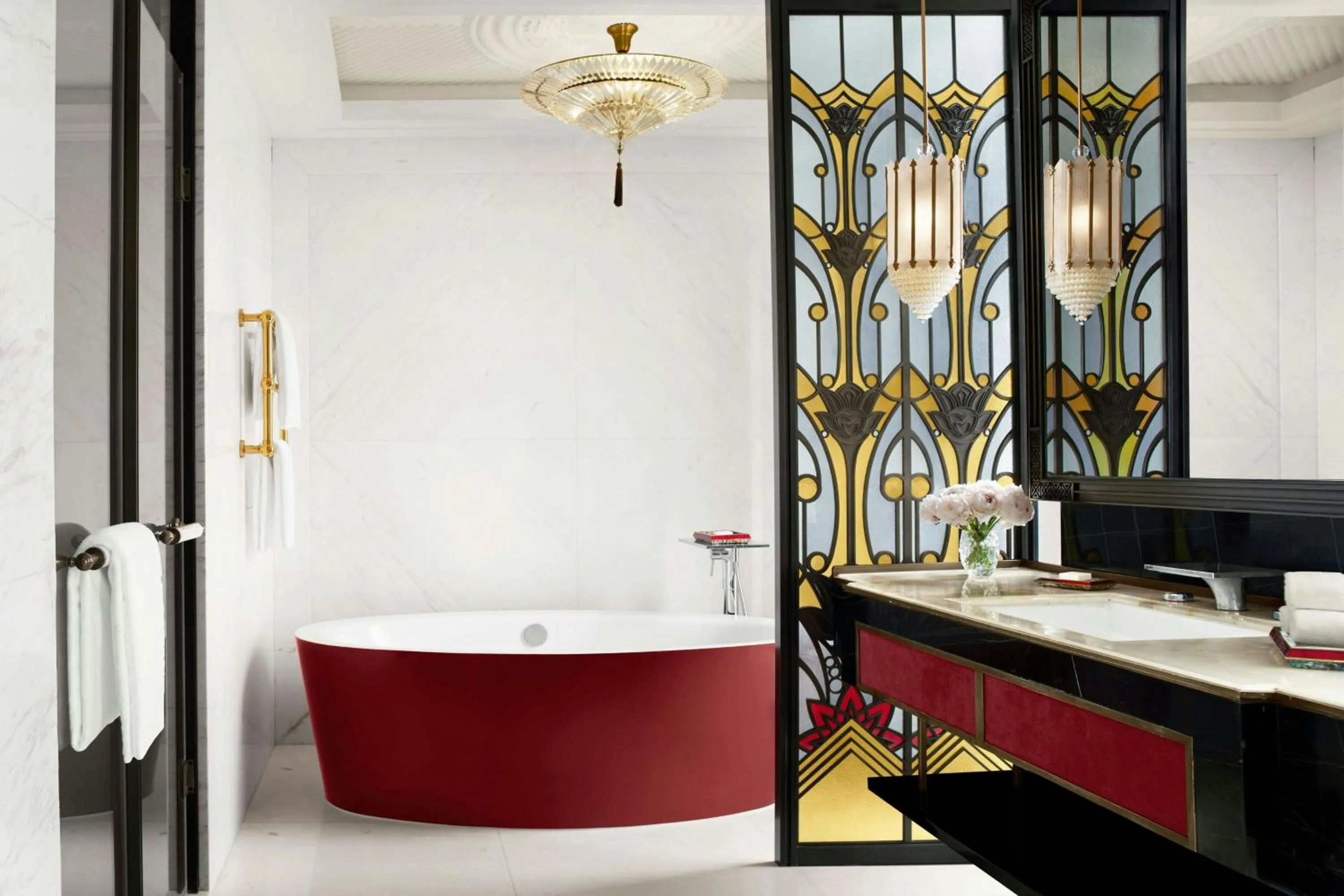 Bathroom in The St. Regis on the Bund, Shanghai